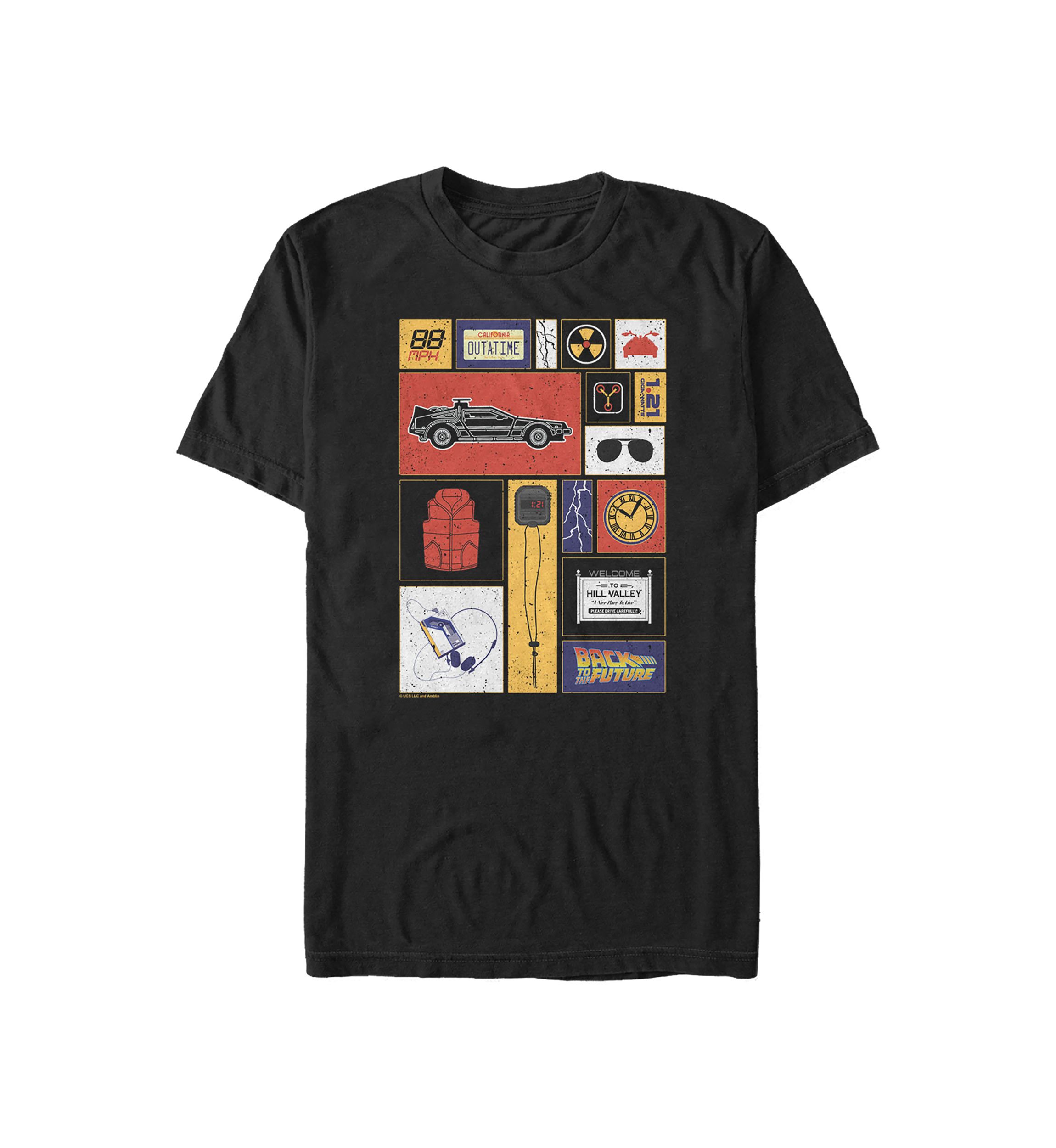Boxes Icons Graphic T-Shirt