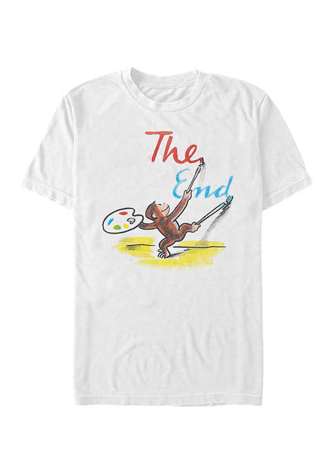 Curious George The End Graphic T-Shirt