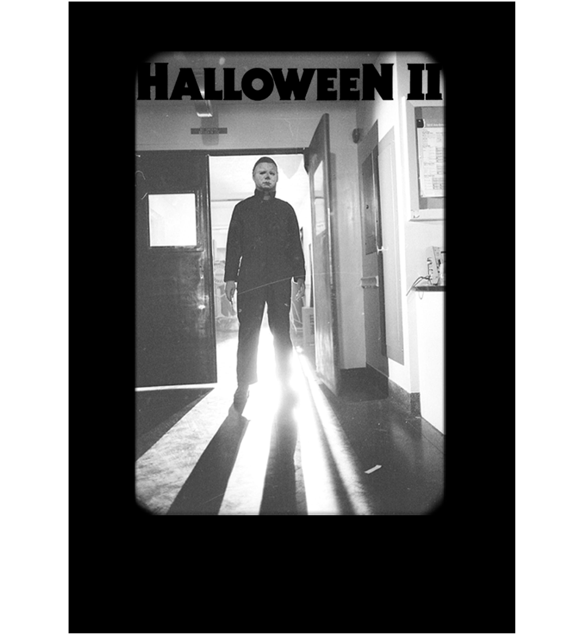 Faded Image Halloween II Pose Graphic T-Shirt