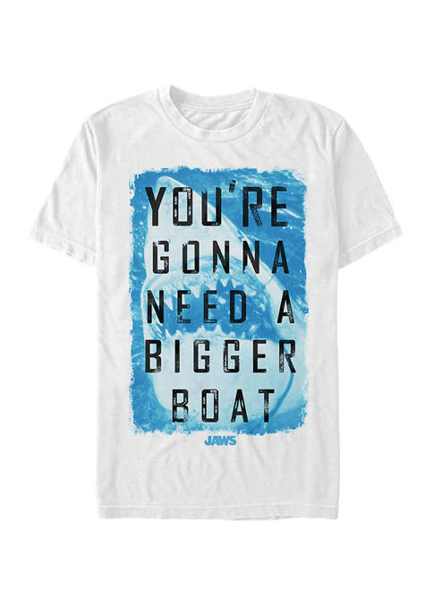 Jaws Need A Bigger Boat Short Sleeve T-Shirt