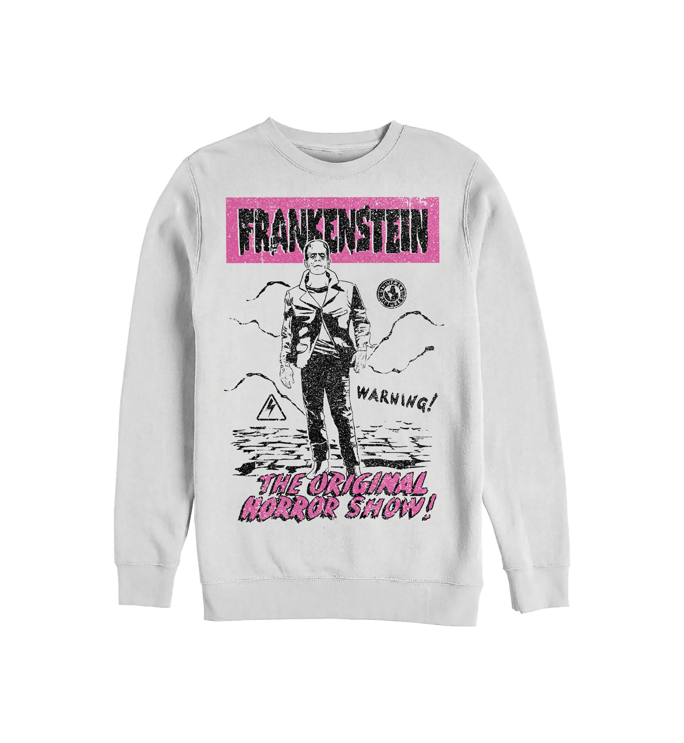 Old Franky Graphic Crew Fleece Sweatshirt
