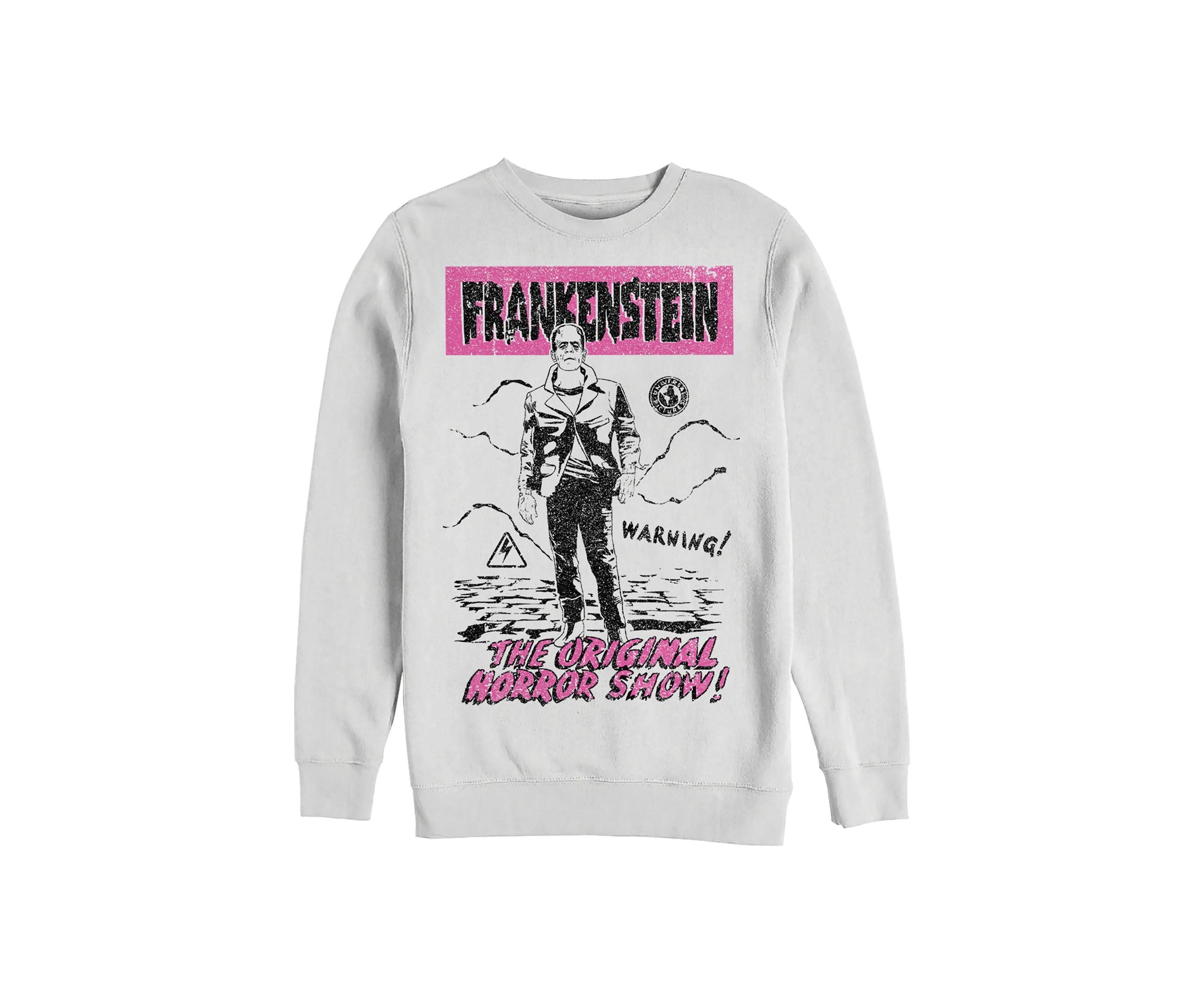 Old Franky Graphic Crew Fleece Sweatshirt
