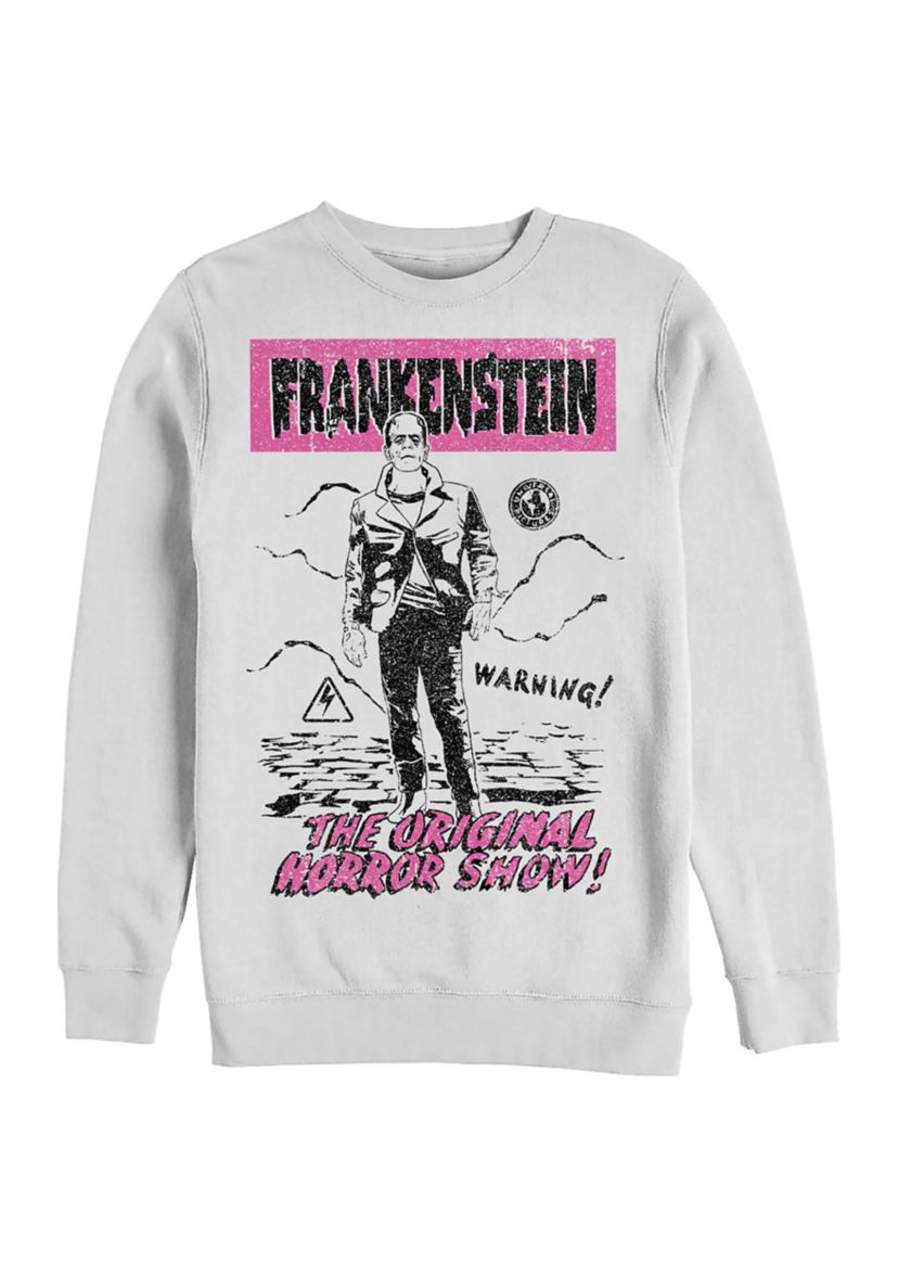 Old Franky Graphic Crew Fleece Sweatshirt