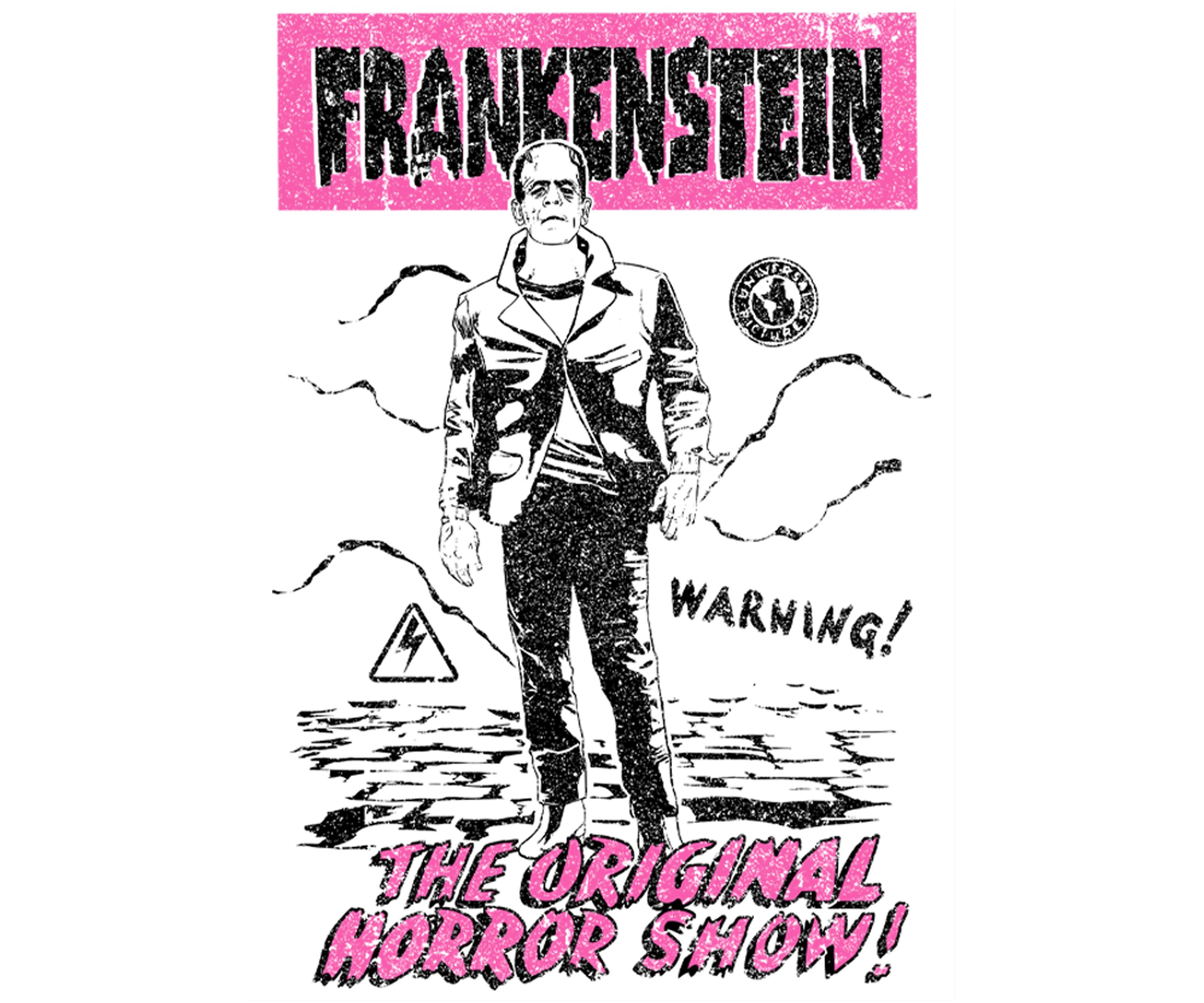 Old Franky Graphic Crew Fleece Sweatshirt