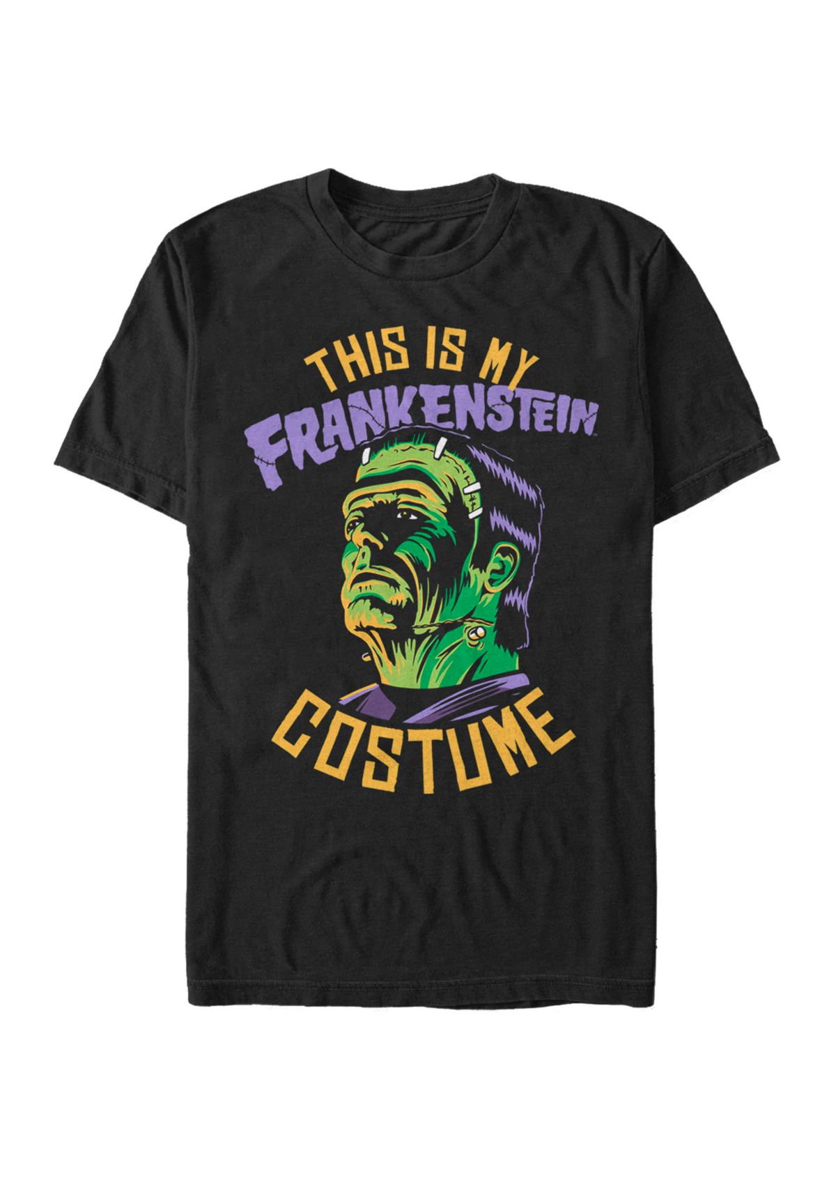 Big & Tall Frankenstein Halloween Costume Short Sleeve Graphic T-Shirt