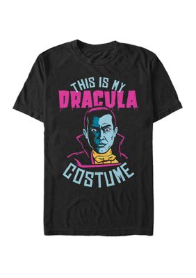Universal Monsters Men's Big & Tall Dracula Halloween Costume Short Sleeve Graphic T-Shirt, Black, 3XL