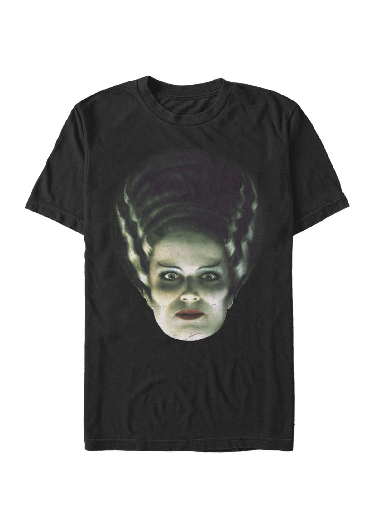 Big & Tall Frankensteins Bride Big Face Short Sleeve Graphic T-Shirt