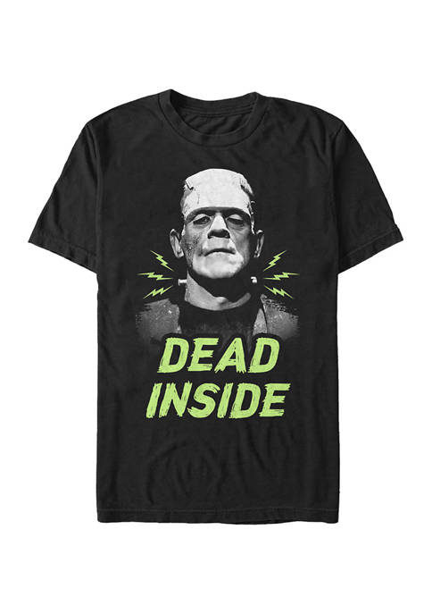 Universal Monsters Dead Inside Frank Graphic T-Shirt