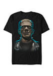 Frankenstein Portrait Graphic T-Shirt