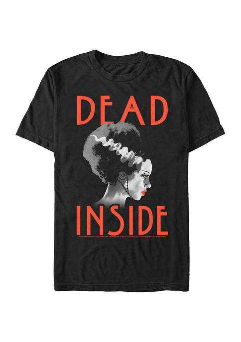 Universal Monsters Dead Inside Bride Graphic T-Shirt