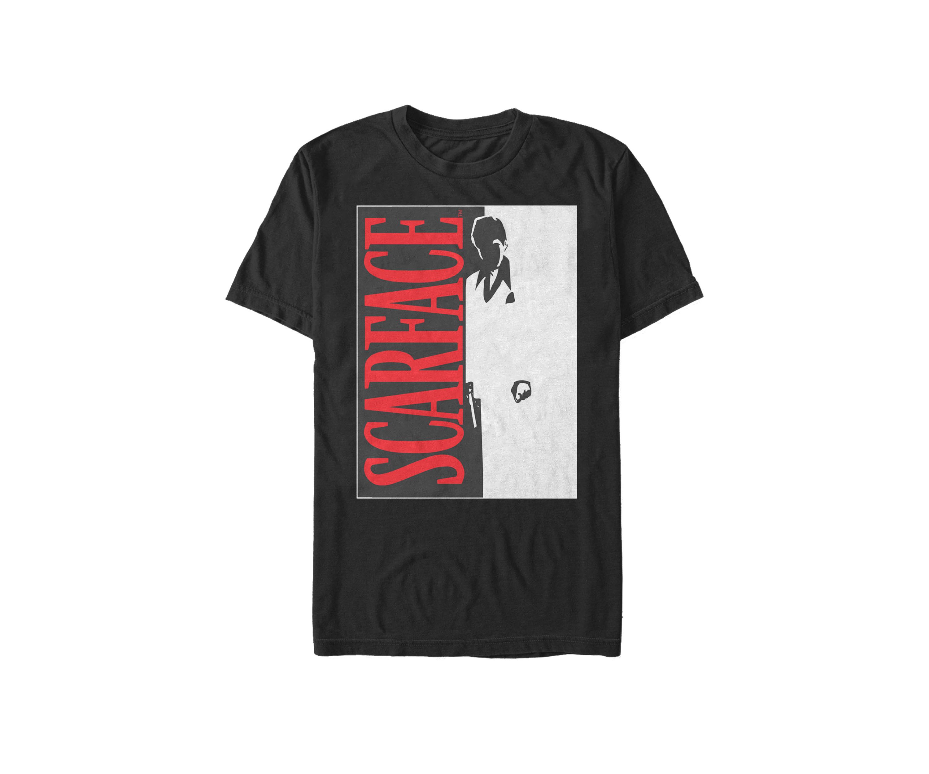 Black and White Movie Poster Short Sleeve T-Shirt