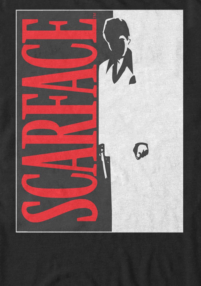 Black and White Movie Poster Short Sleeve T-Shirt