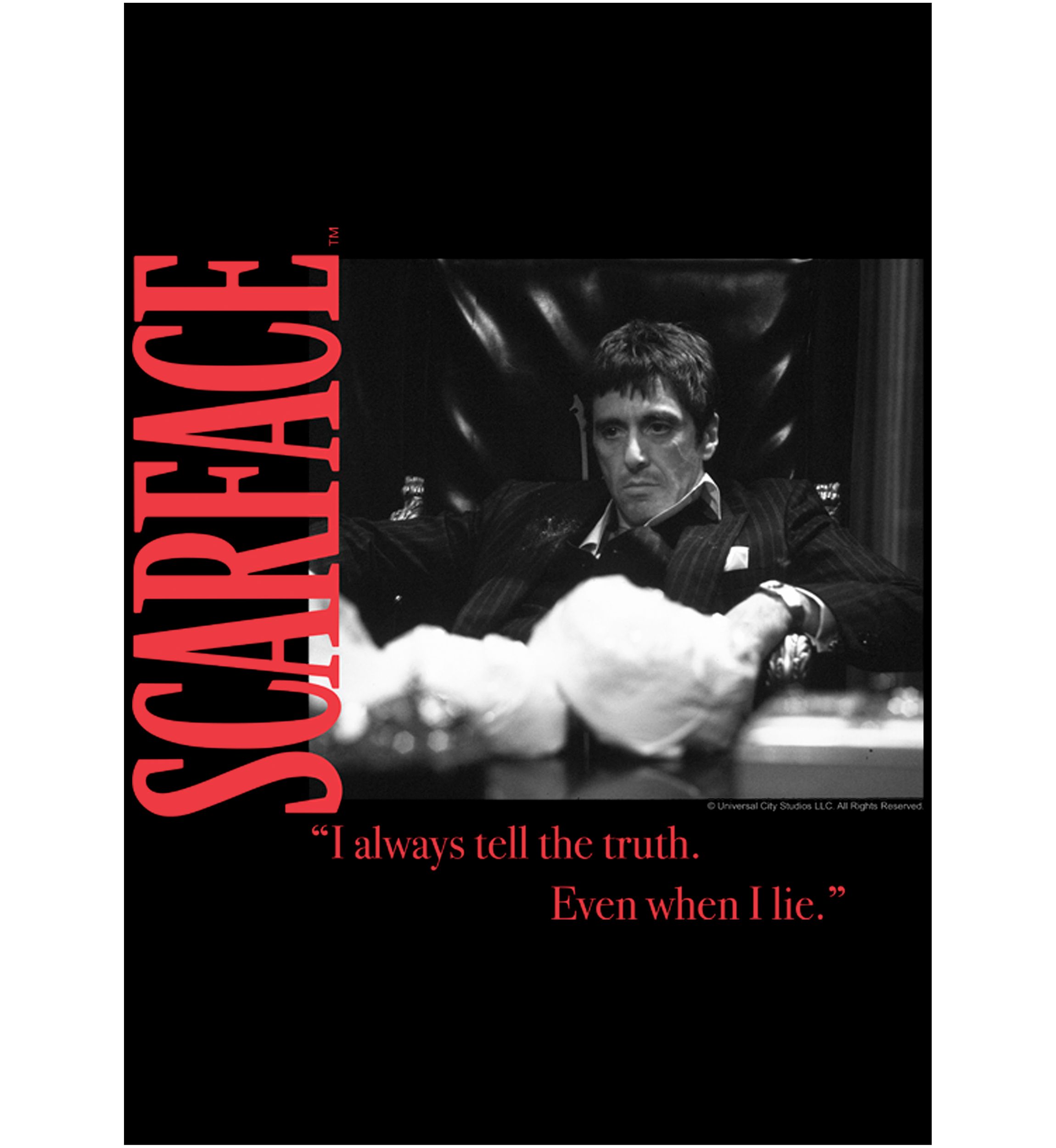 Scarface Editorial Graphic T-Shirt