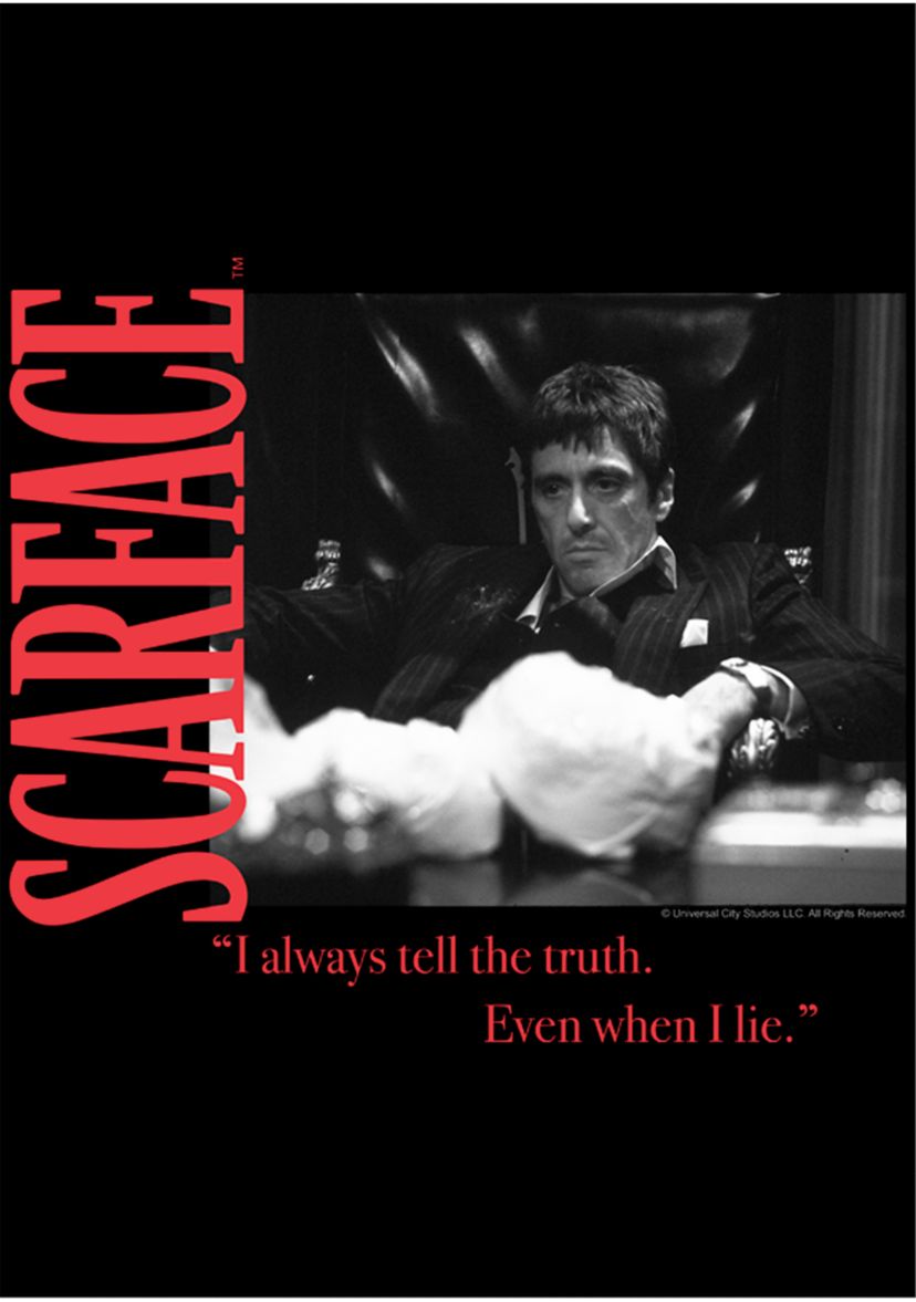 Scarface Editorial Graphic T-Shirt