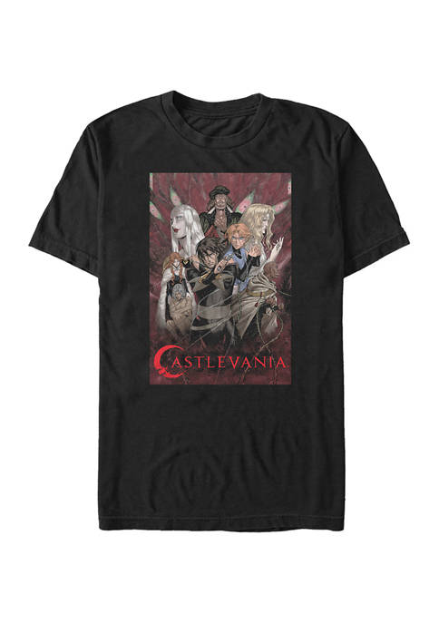 Castlevania Vertical Short Sleeve Graphic T-Shirt