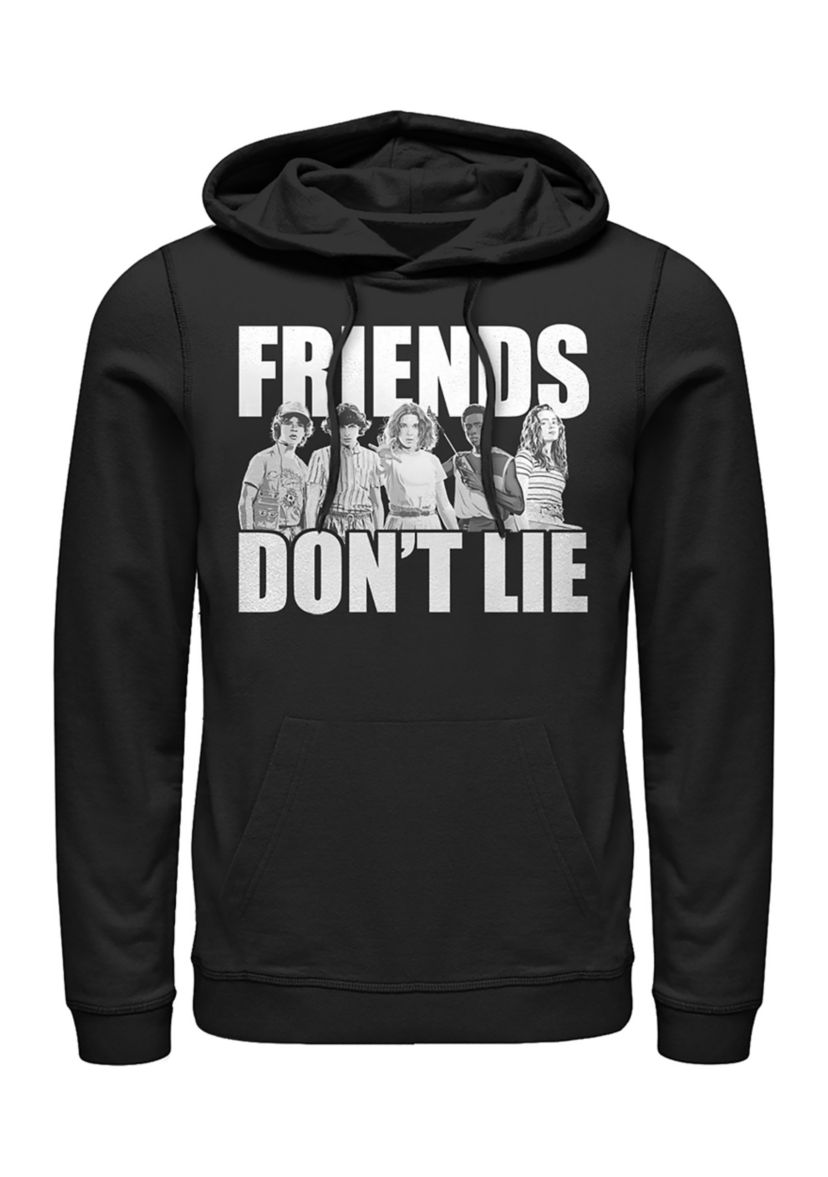 Cast Friends Dont Lie Fleece Graphic Hoodie