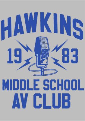 Stranger Things Hawkins AV Club Long Sleeve Graphic T-Shirt | belk