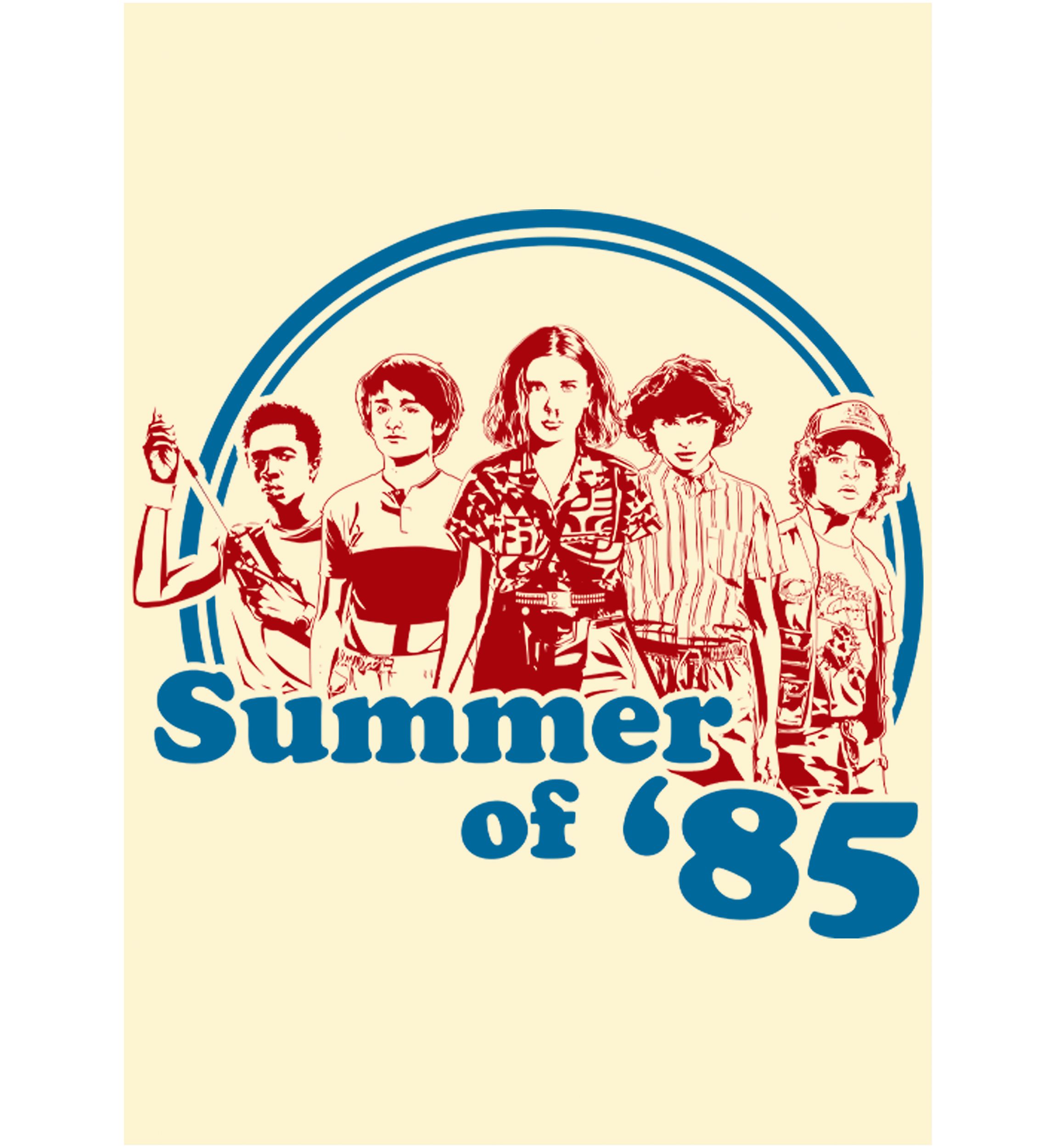 Summer of 85 Short Sleeve Graphic T-Shirt