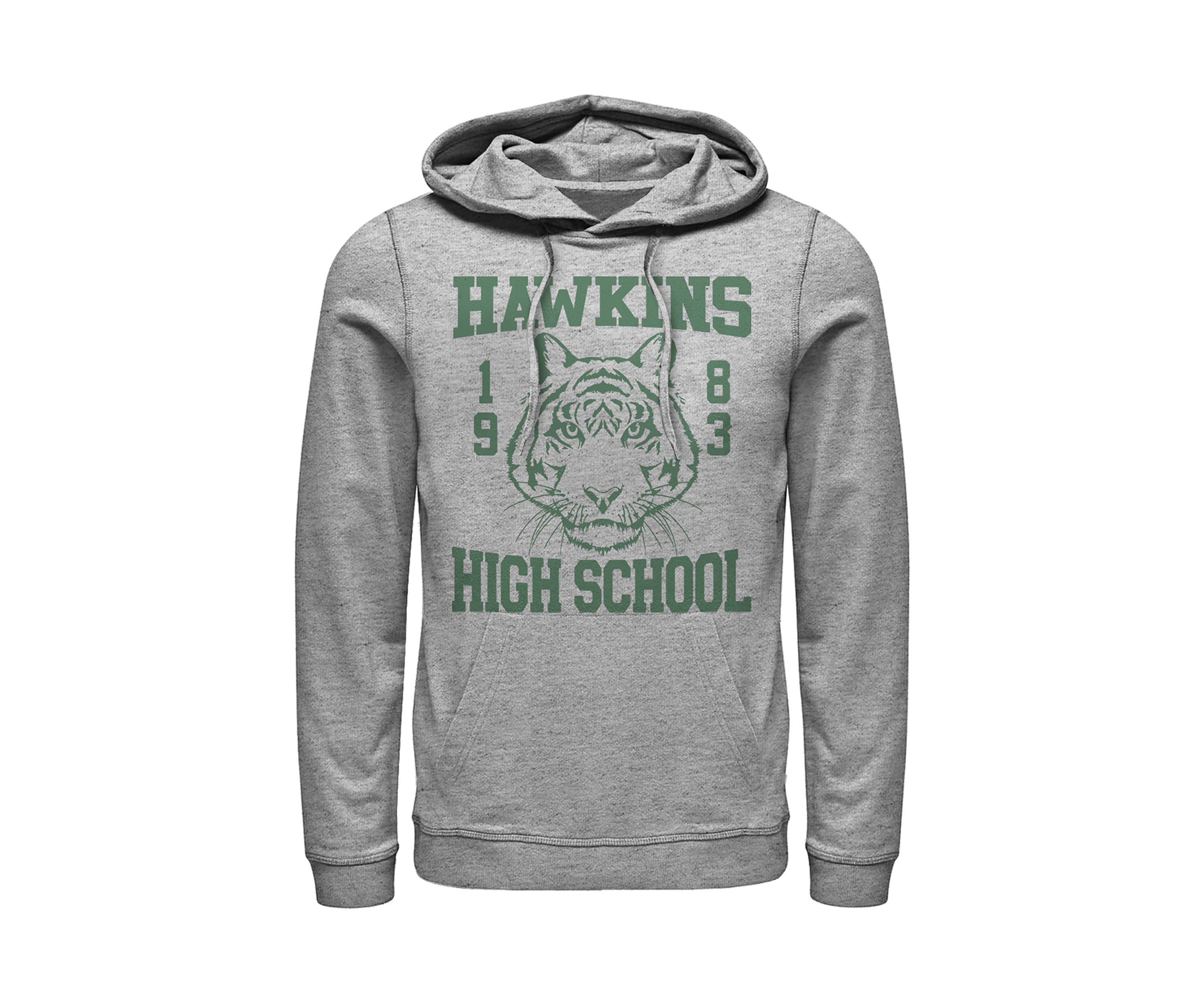 Hawkins High Tiger 1983 Graphic Fleece Hoodie