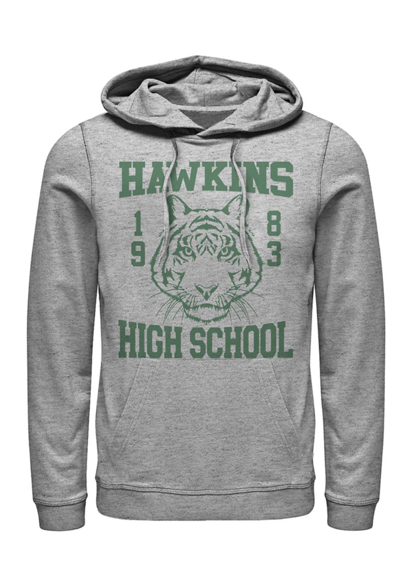 Hawkins High Tiger 1983 Graphic Fleece Hoodie