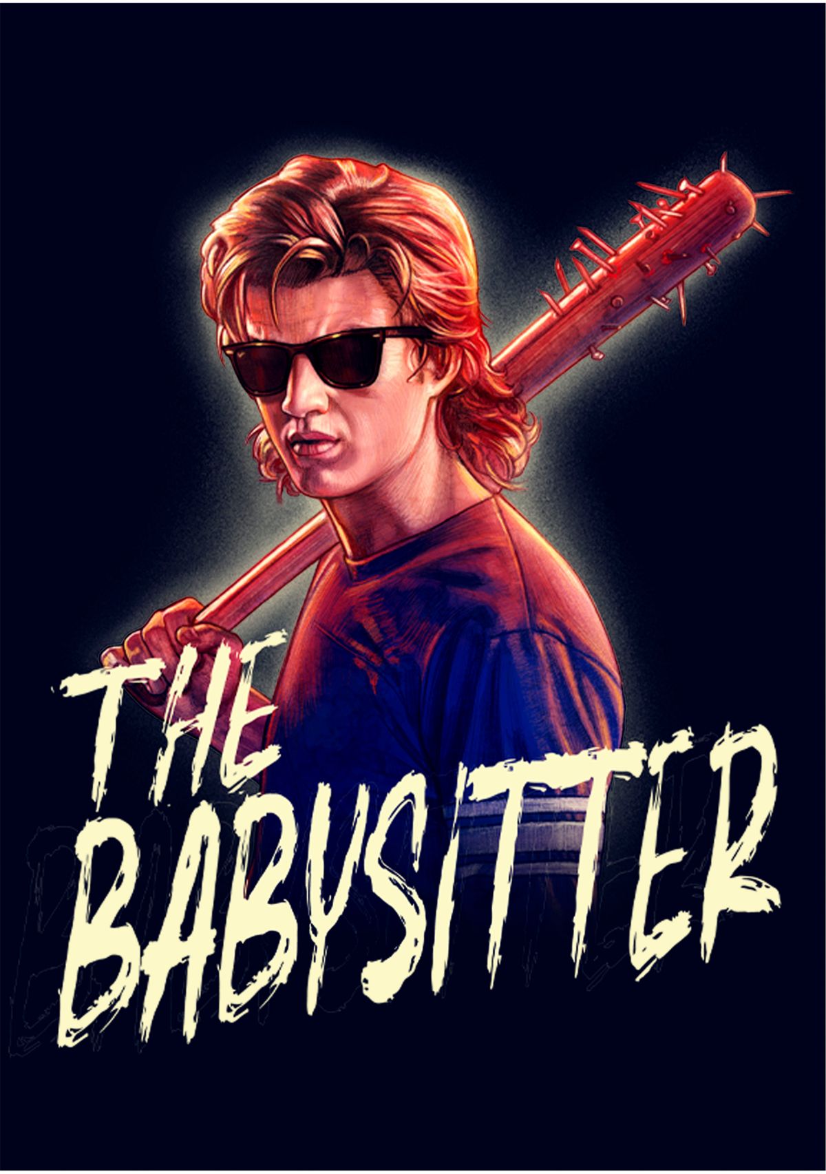 Steve The Babysitter Short Sleeve Graphic T-Shirt