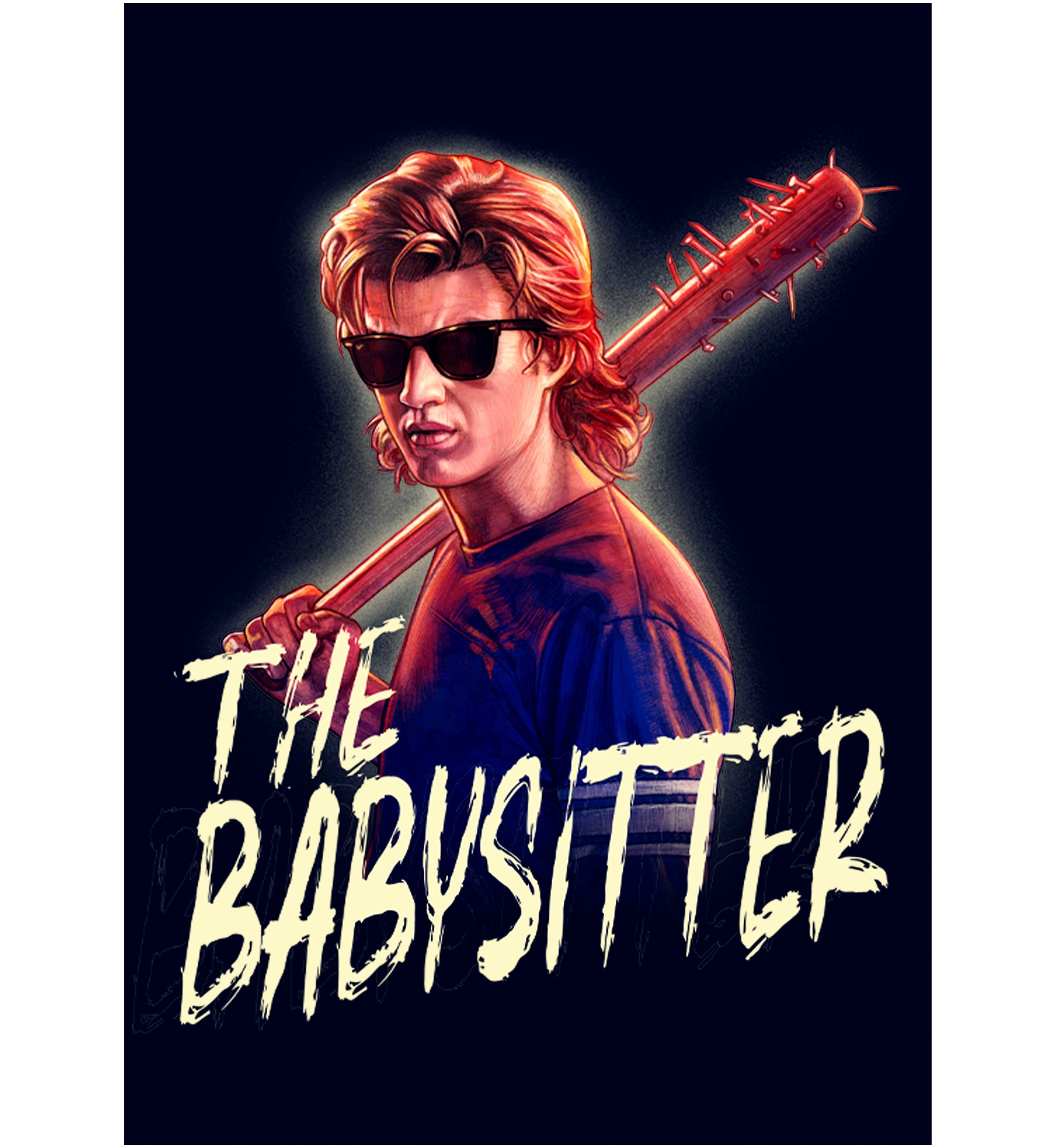 Steve The Babysitter Short Sleeve Graphic T-Shirt