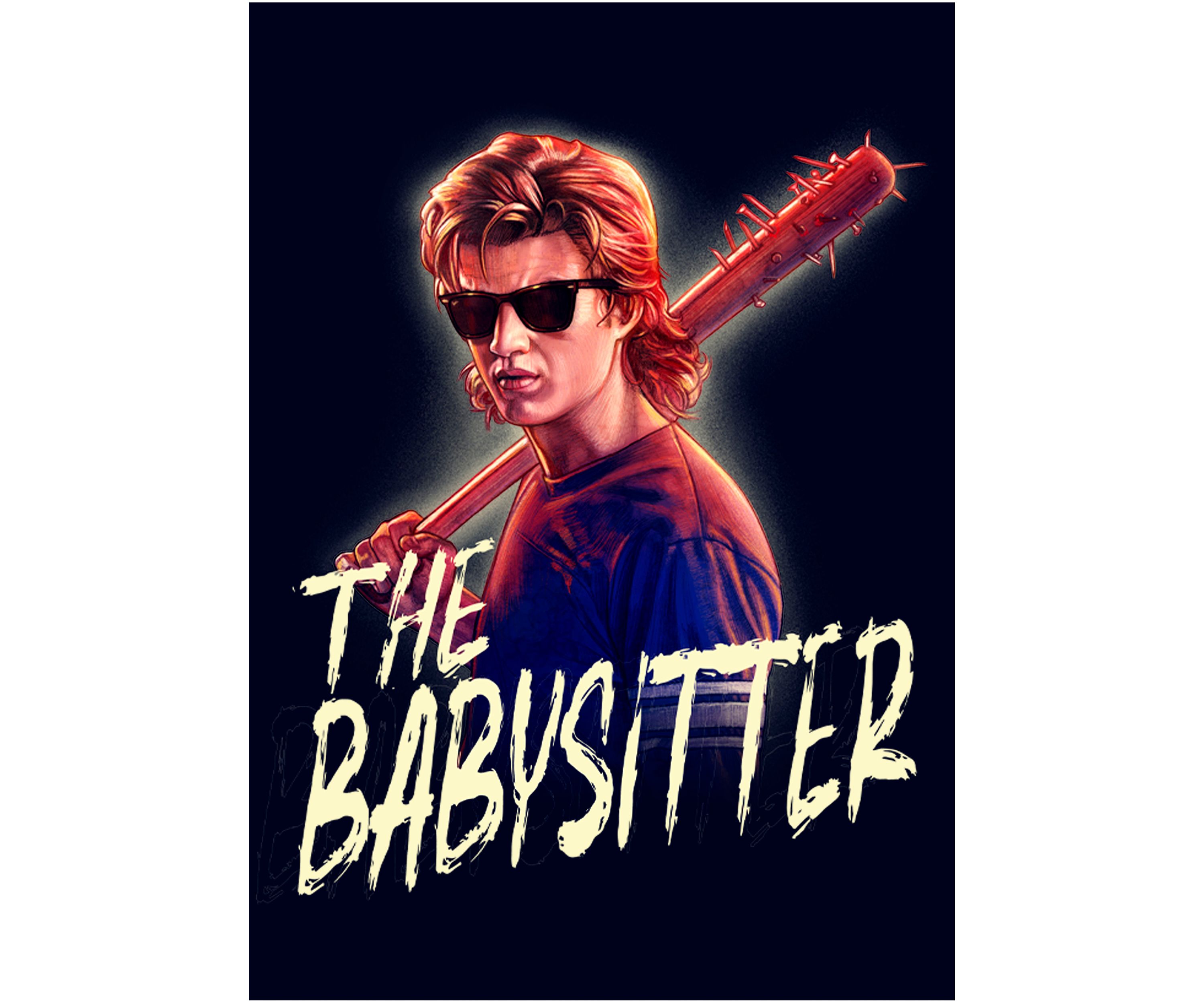Steve The Babysitter Short Sleeve Graphic T-Shirt