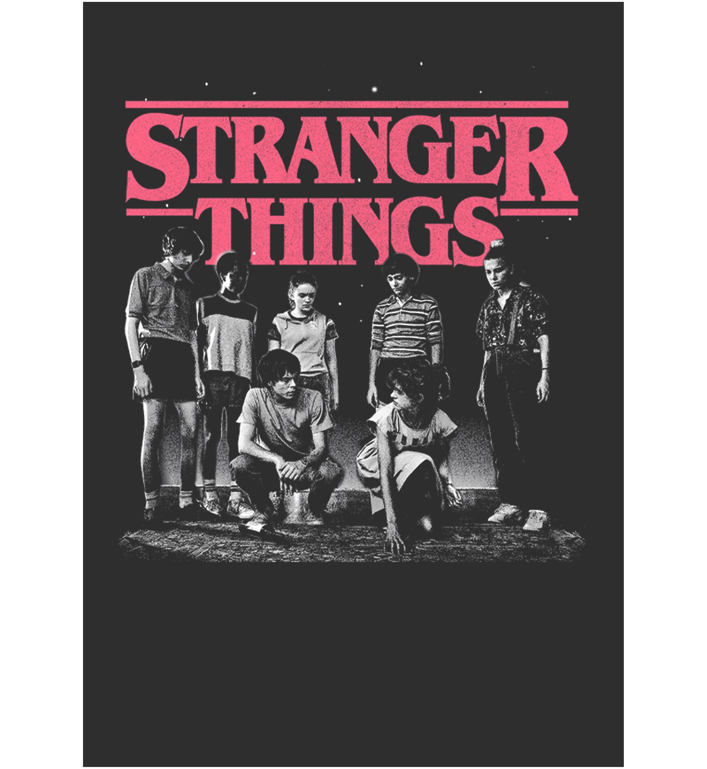 Stranger Fade Short Sleeve Graphic T-Shirt
