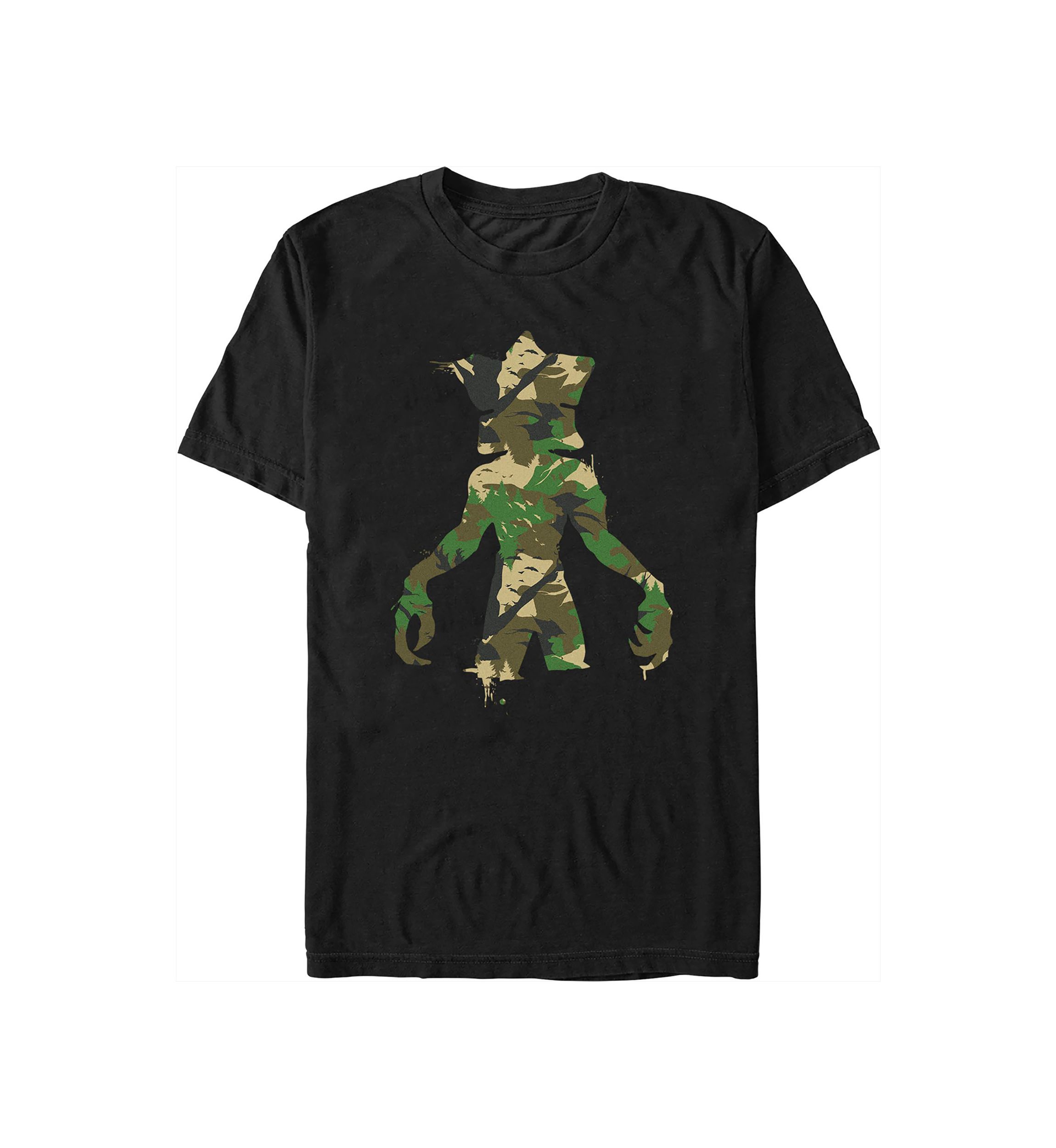 Camo Monster Graphic T-Shirt