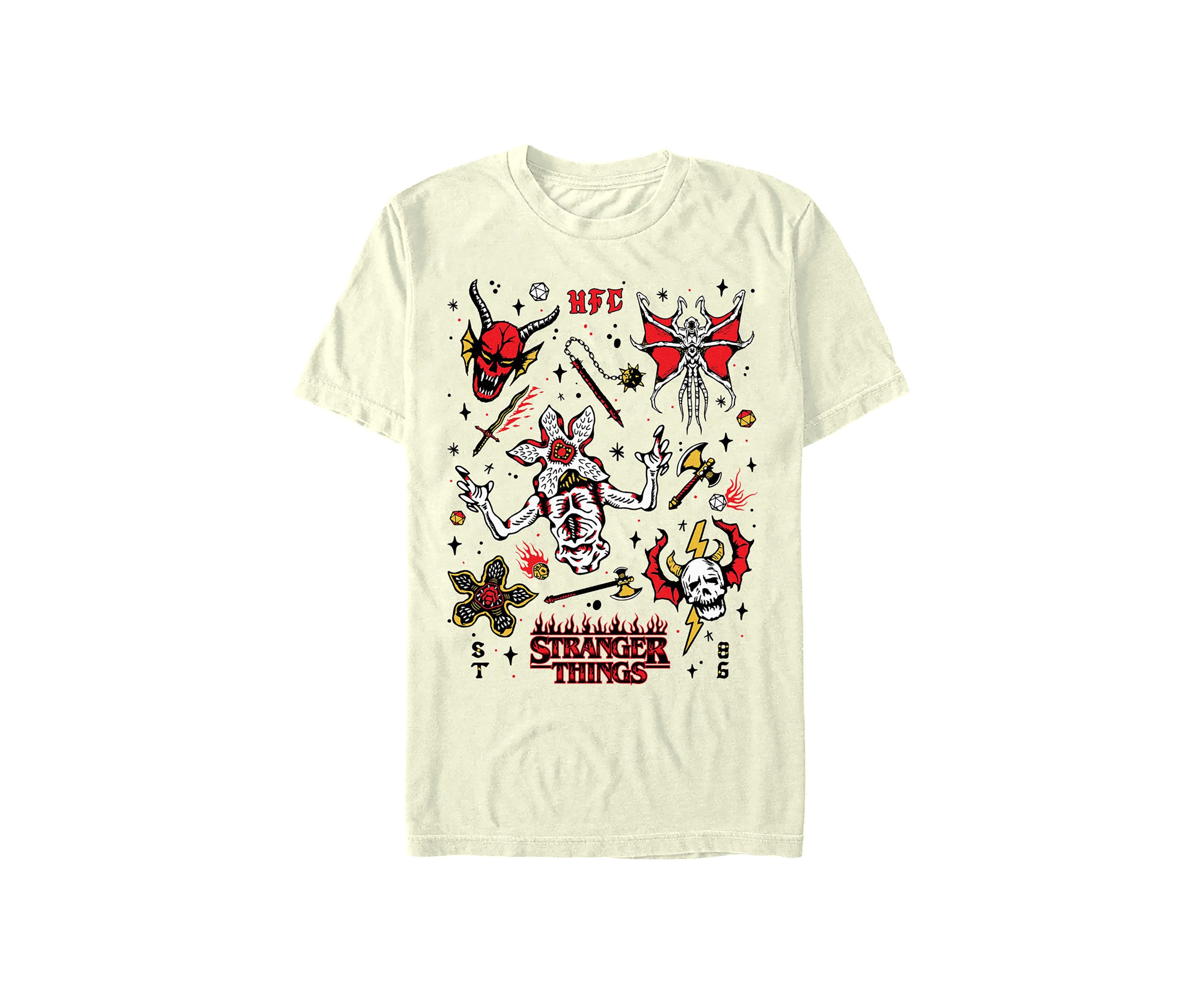 Stranger Flash Sheet Graphic T-Shirt