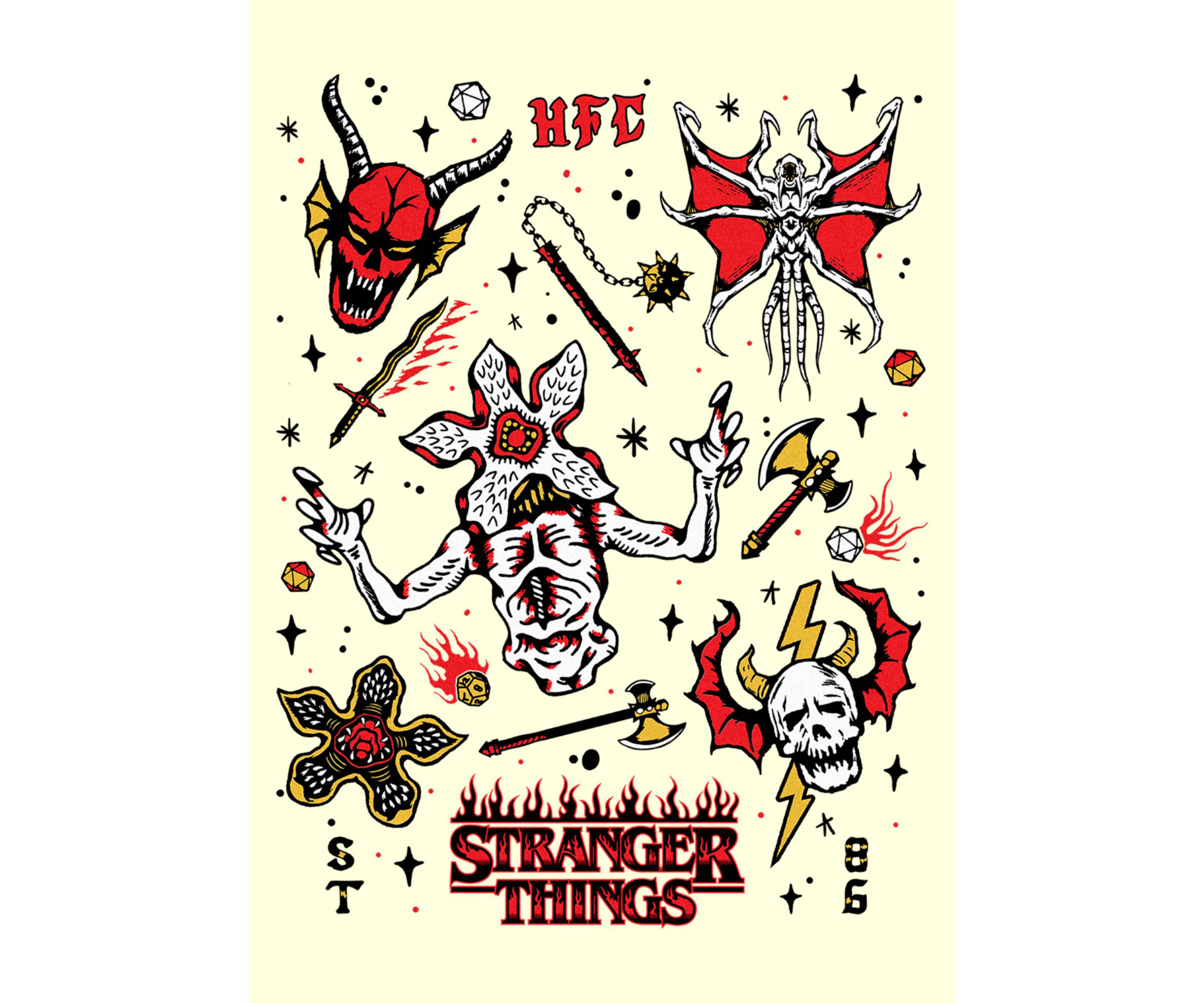 Stranger Flash Sheet Graphic T-Shirt