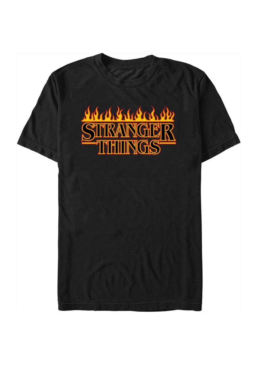 Flaming Logo Graphic T-Shirt
