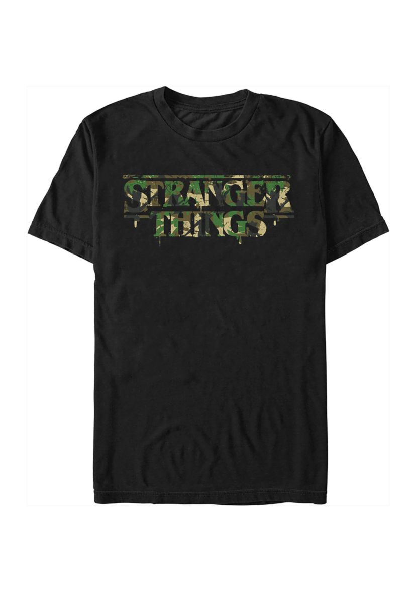 Camo Logo Graphic T-Shirt