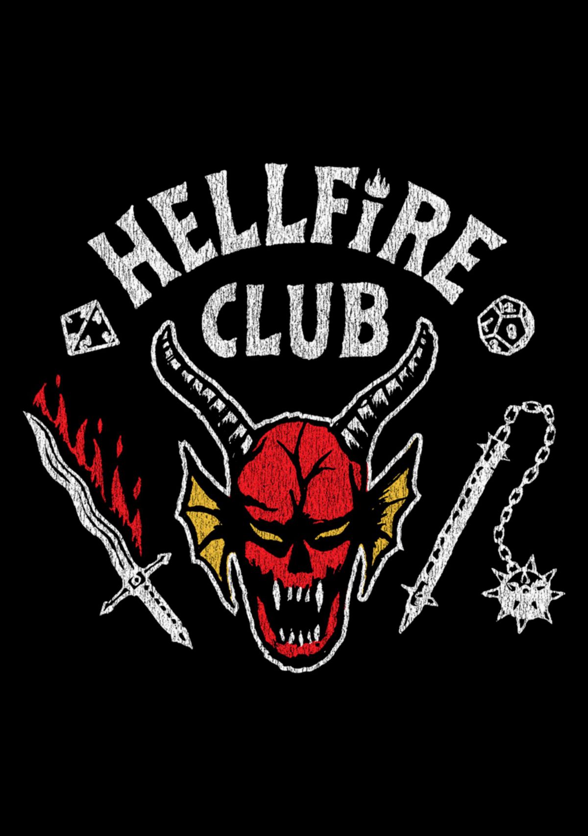 Big & Tall Hellfire Cut Graphic T-Shirt