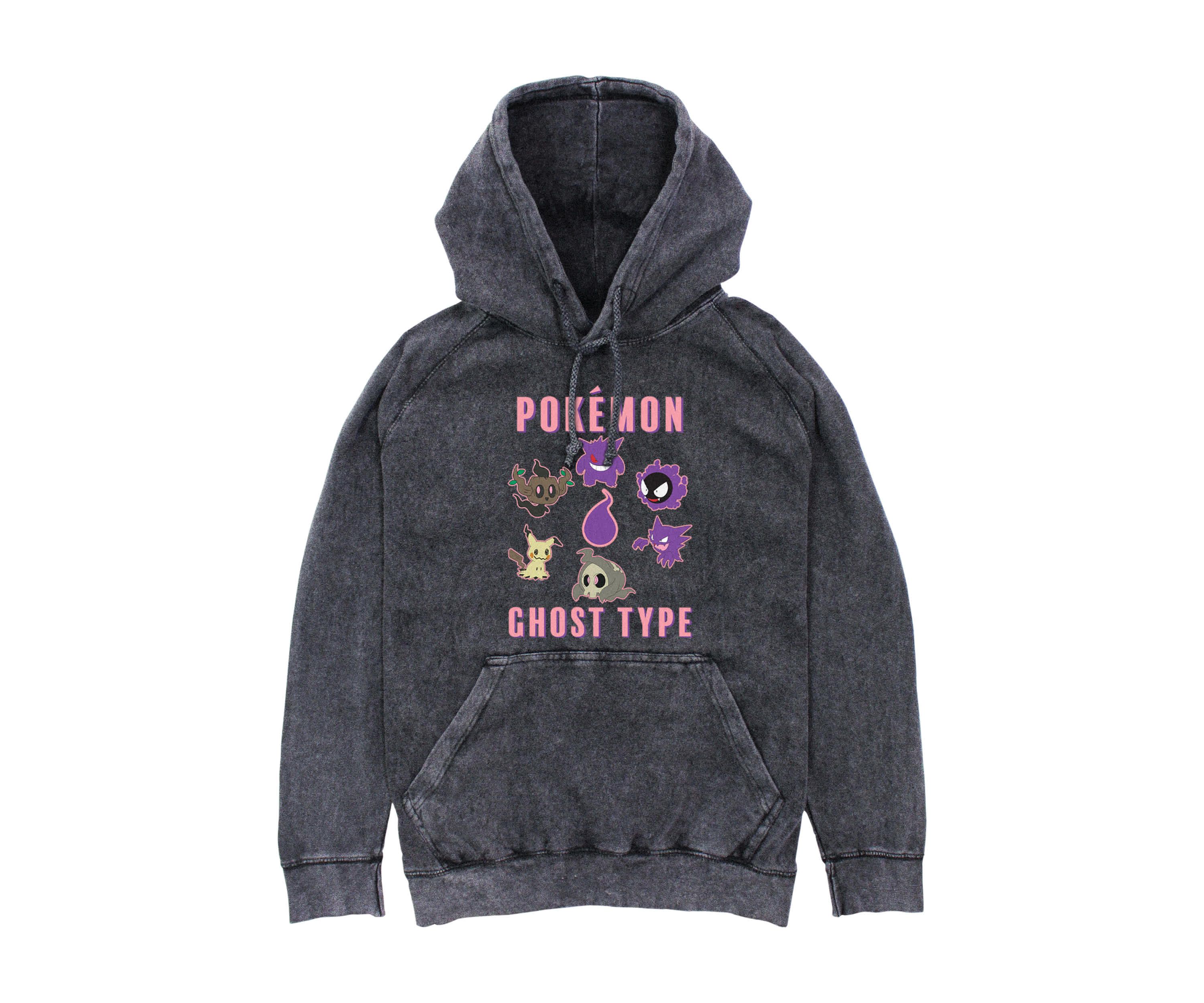 Pkmn Team Ghost Group Graphic Fleece Hoodie