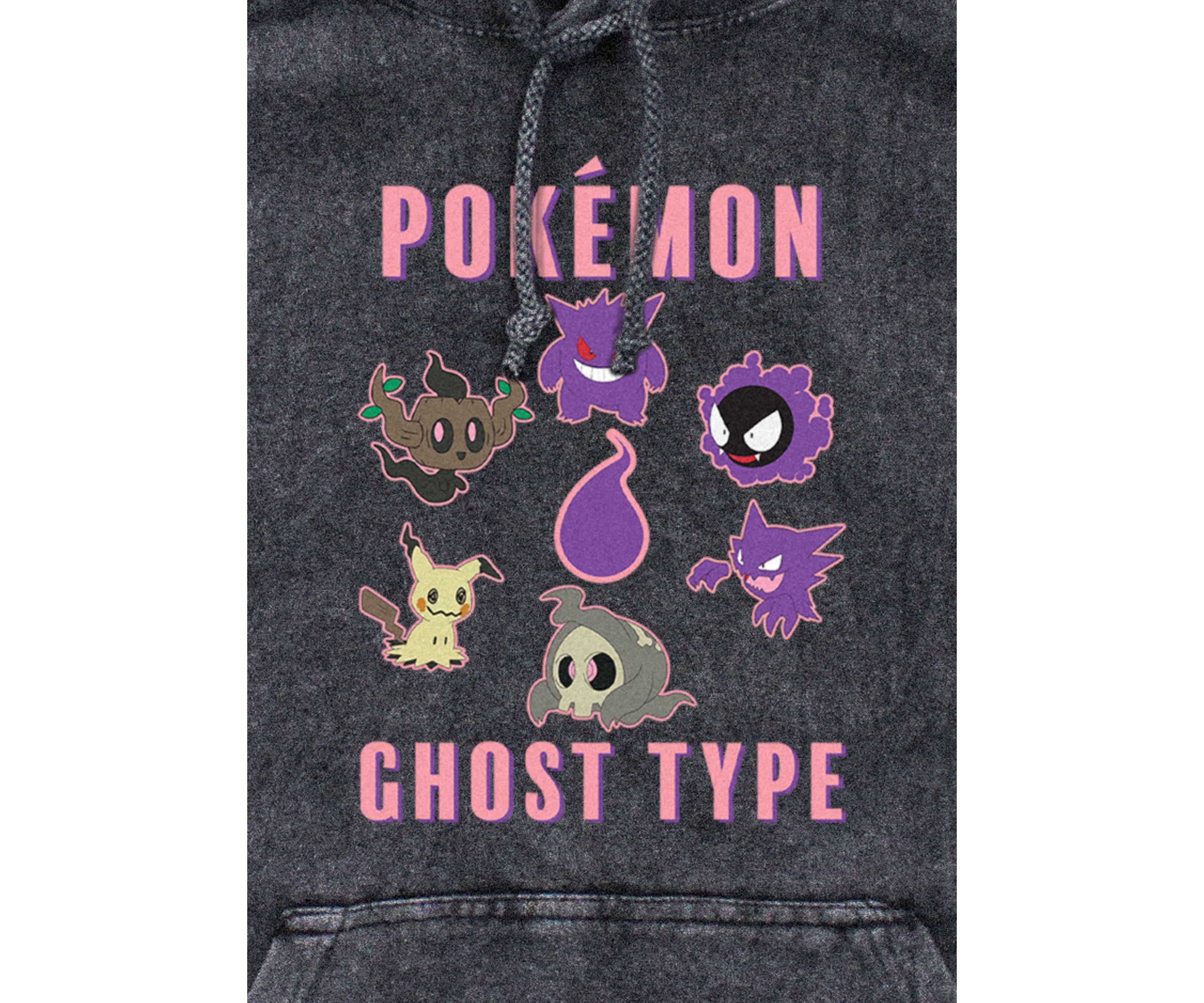 Pkmn Team Ghost Group Graphic Fleece Hoodie