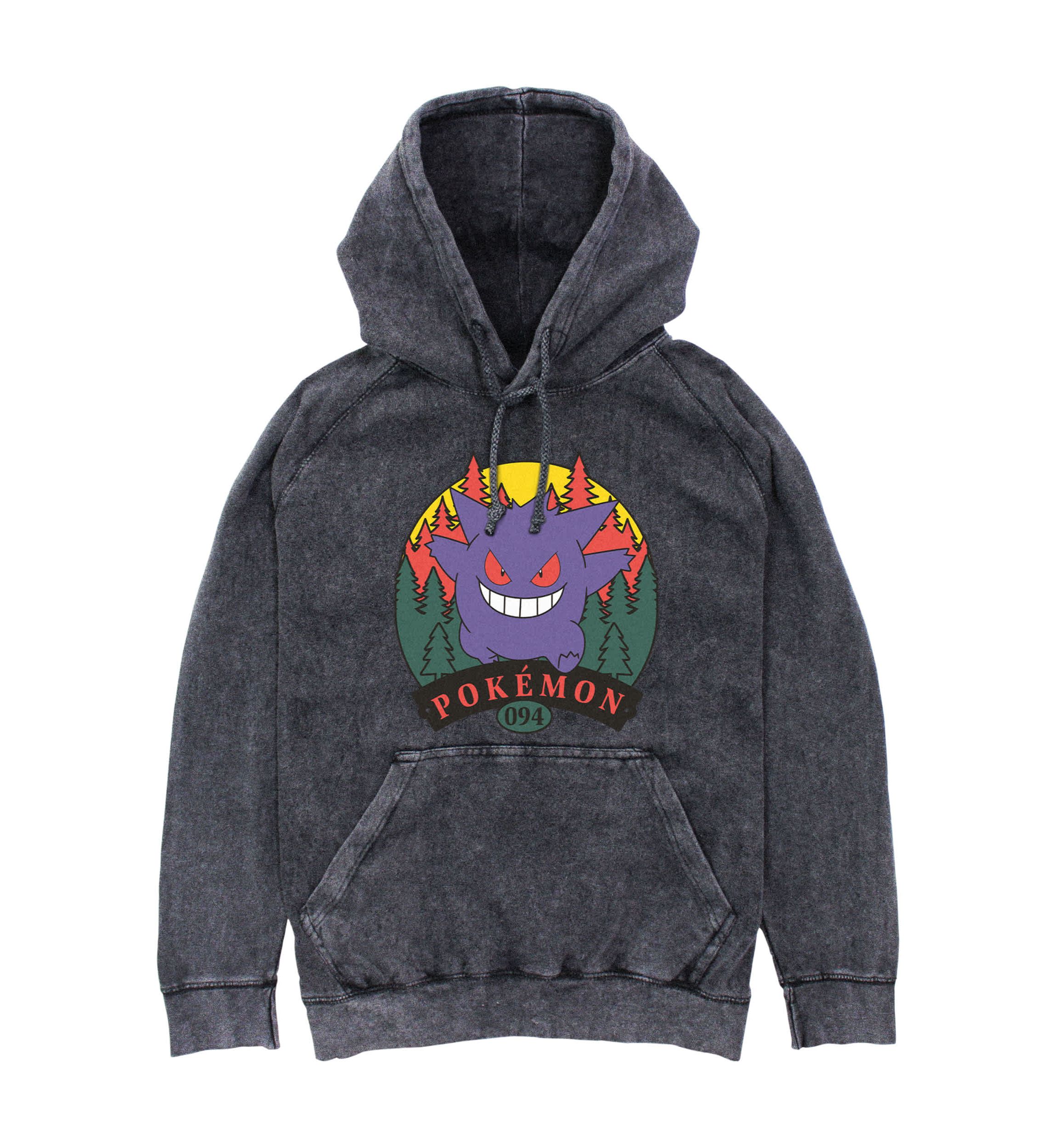 Forest Attack Graphic Fleece Hoodie