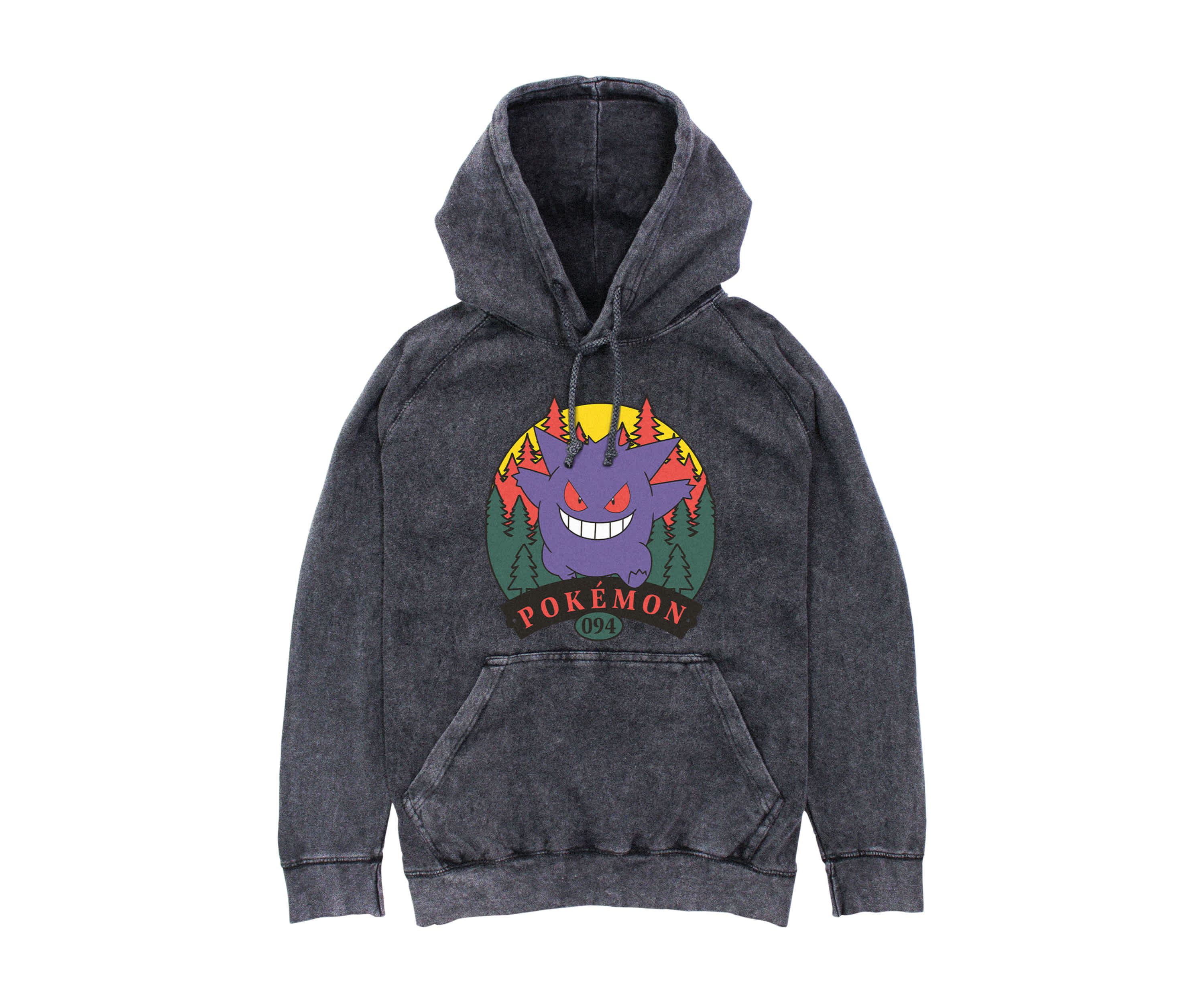 Forest Attack Graphic Fleece Hoodie