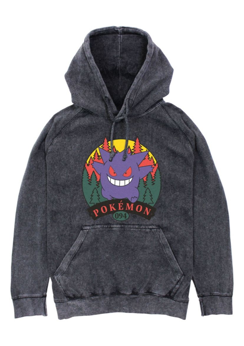 Forest Attack Graphic Fleece Hoodie