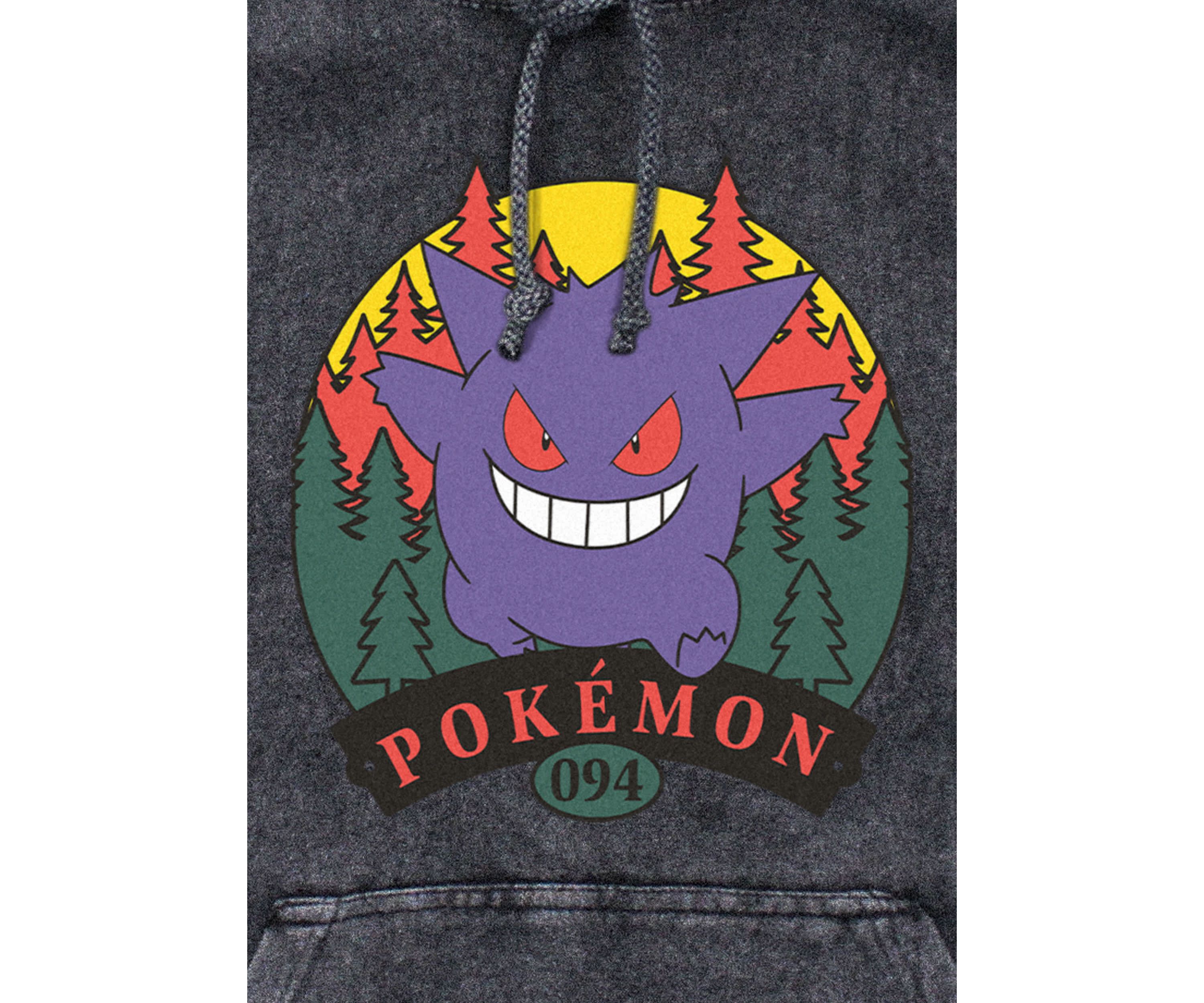 Forest Attack Graphic Fleece Hoodie