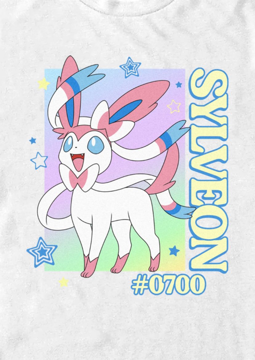 Sylveon Heart Lockup Graphic T-Shirt