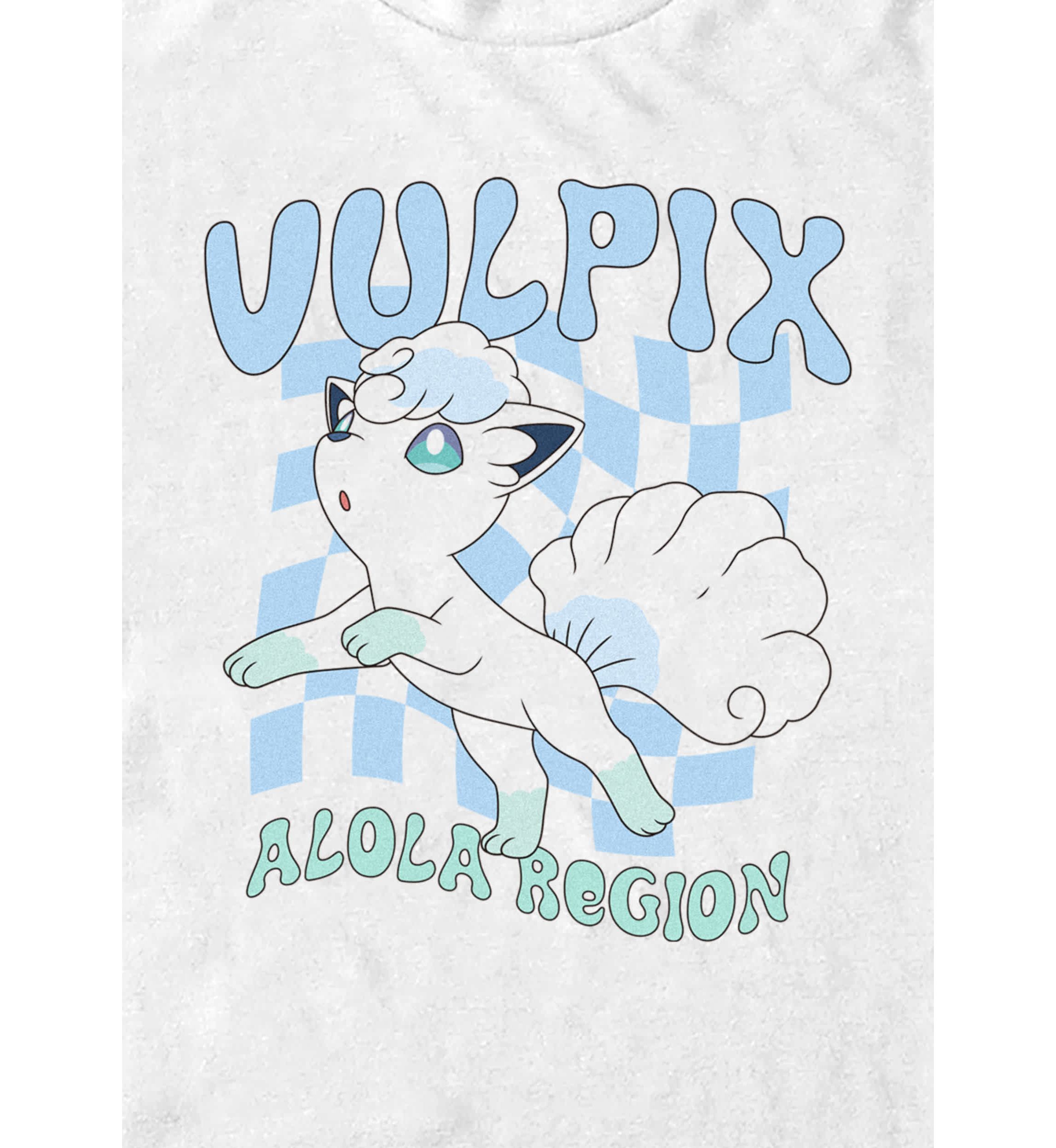 Alola Vulpix Ice Graphic T-Shirt