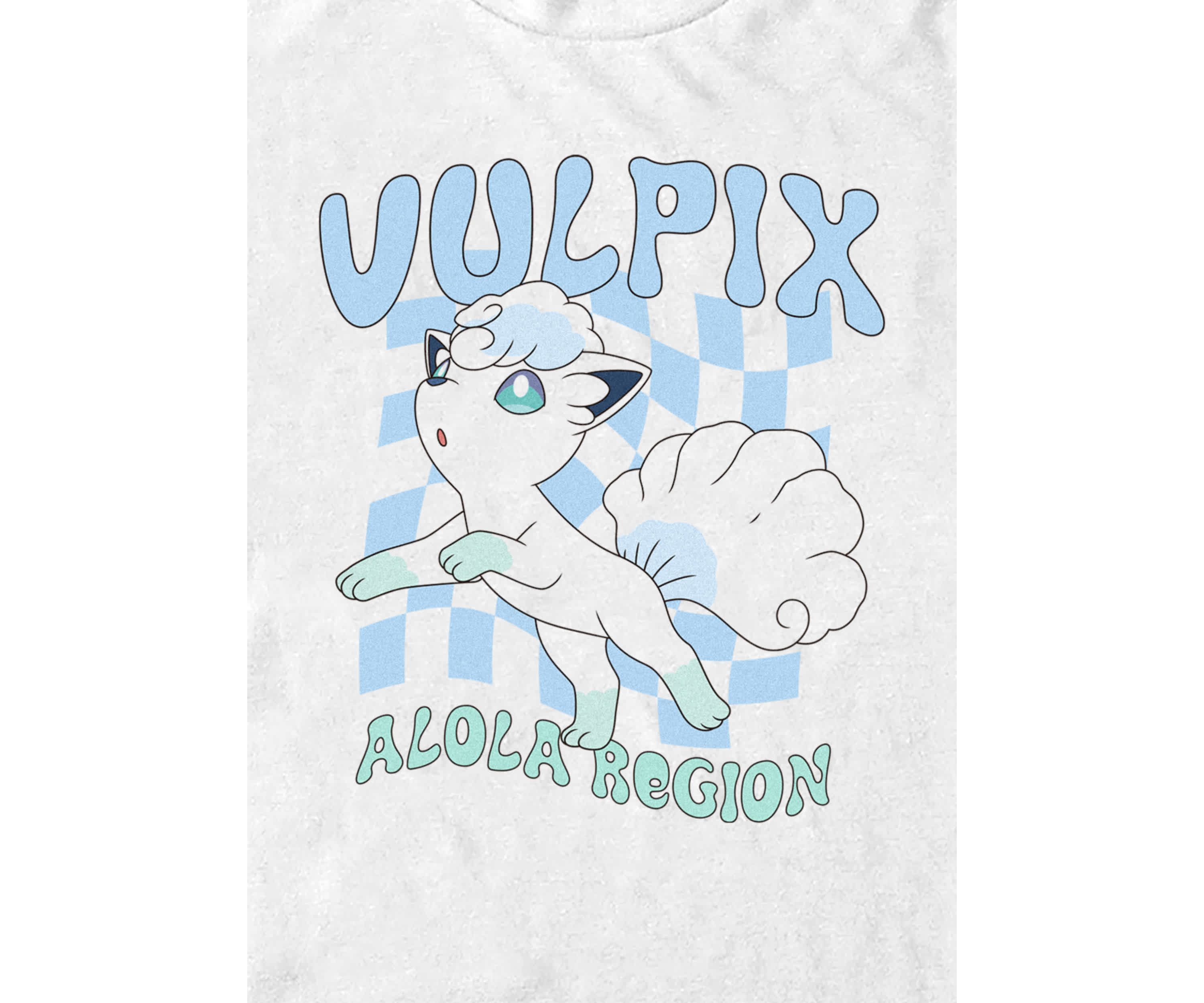 Alola Vulpix Ice Graphic T-Shirt