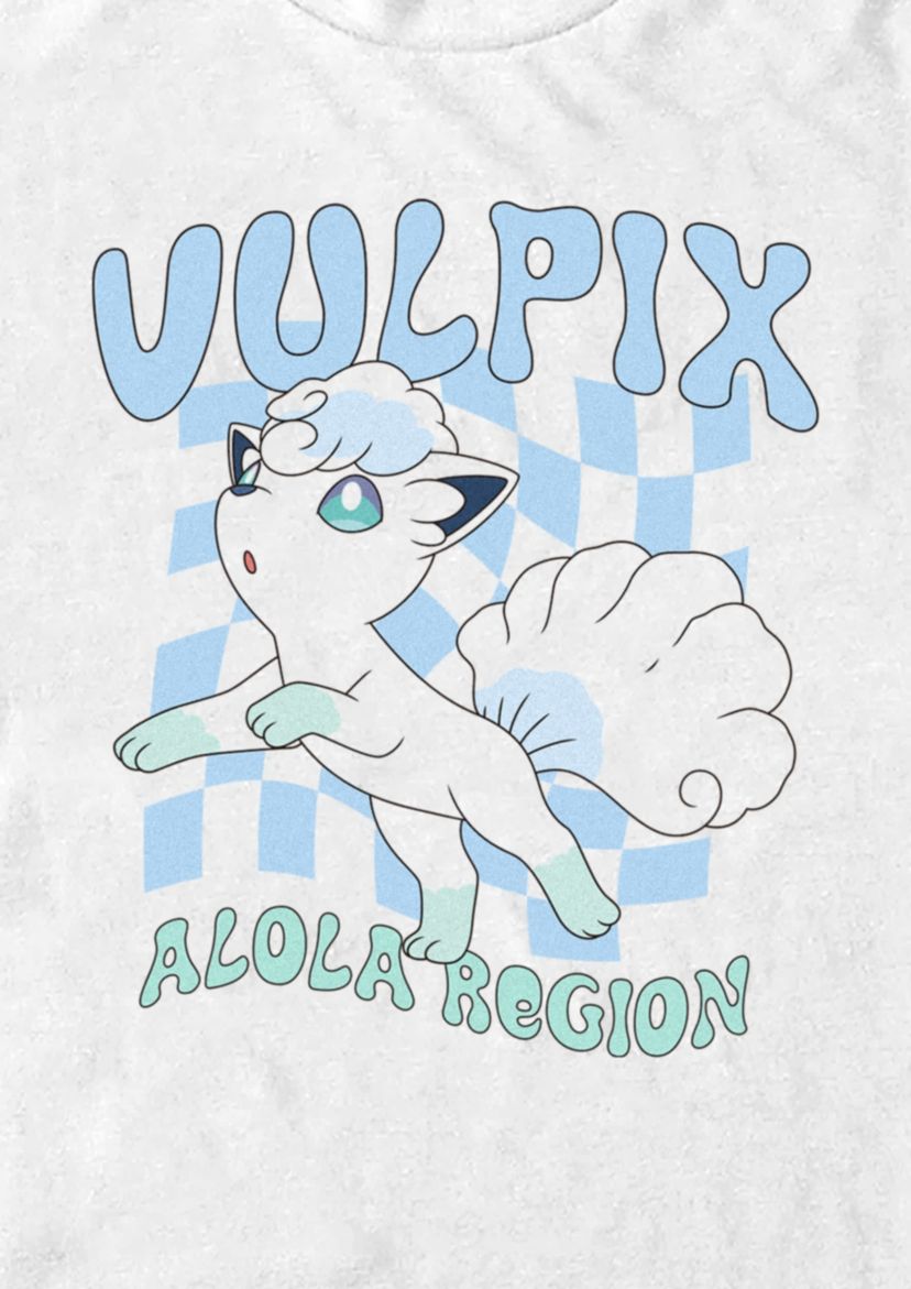Alola Vulpix Ice Graphic T-Shirt