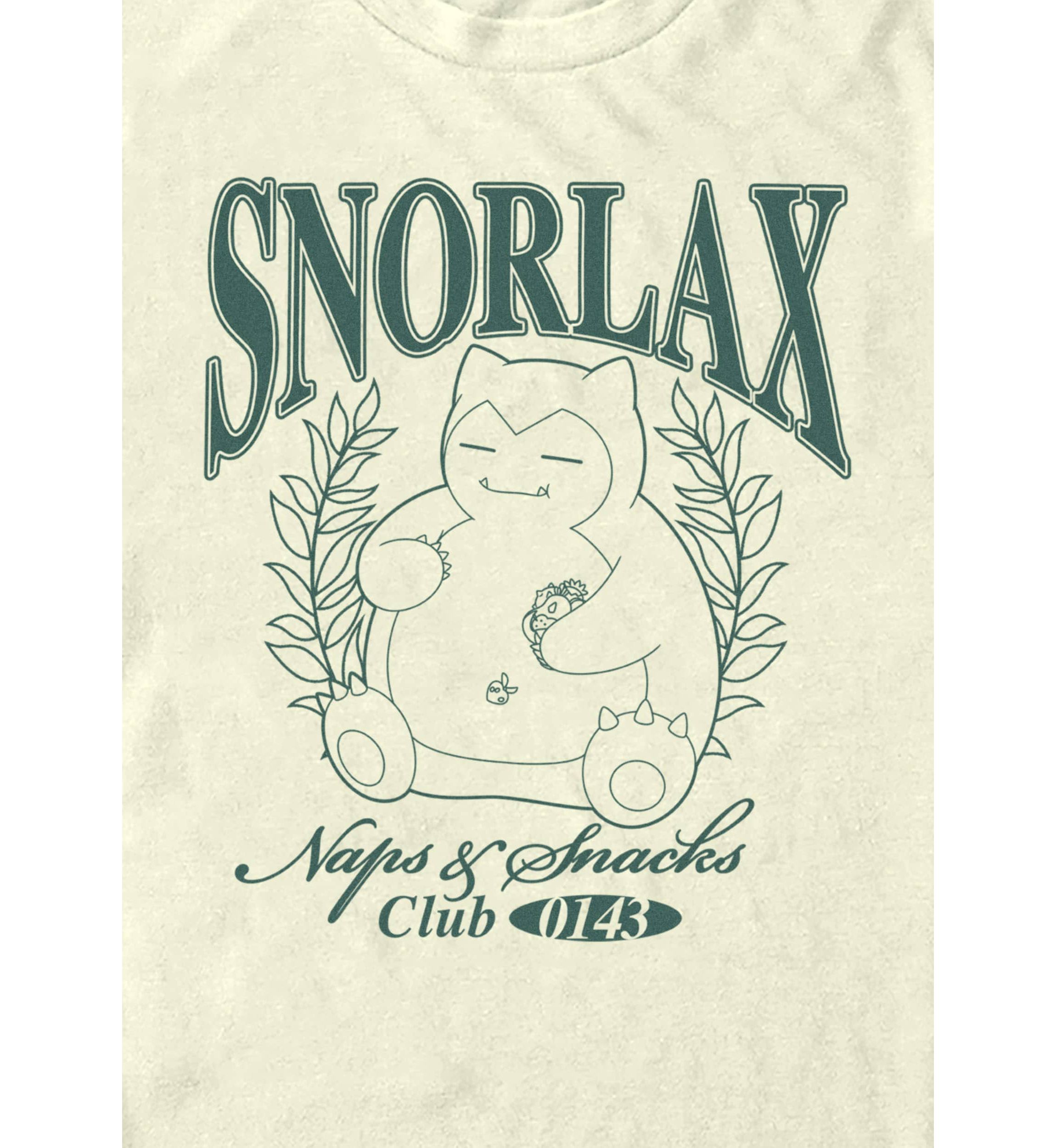 Snorlax Collegiate Graphic T-Shirt