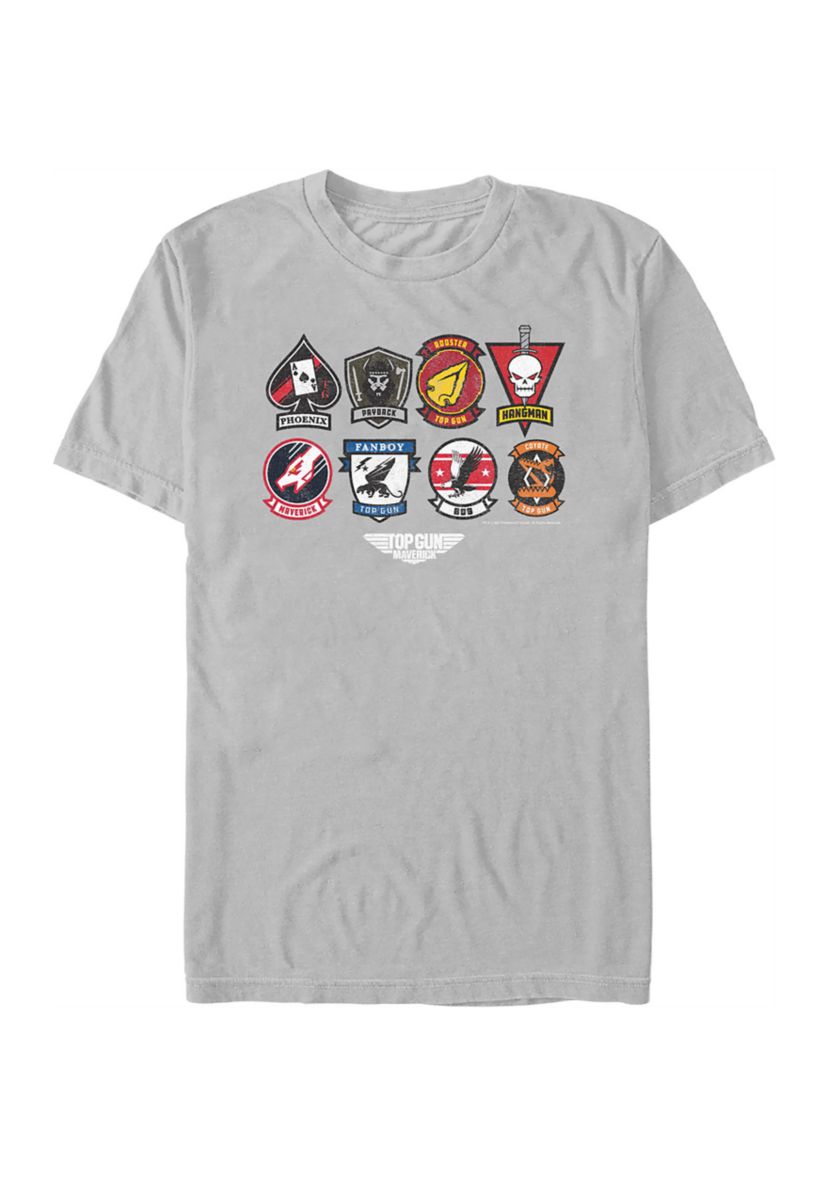 Badge Layout Graphic T-Shirt