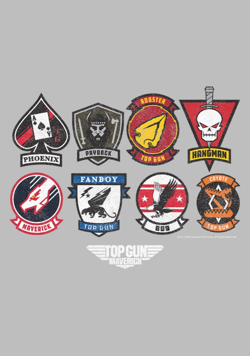 Badge Layout Graphic T-Shirt
