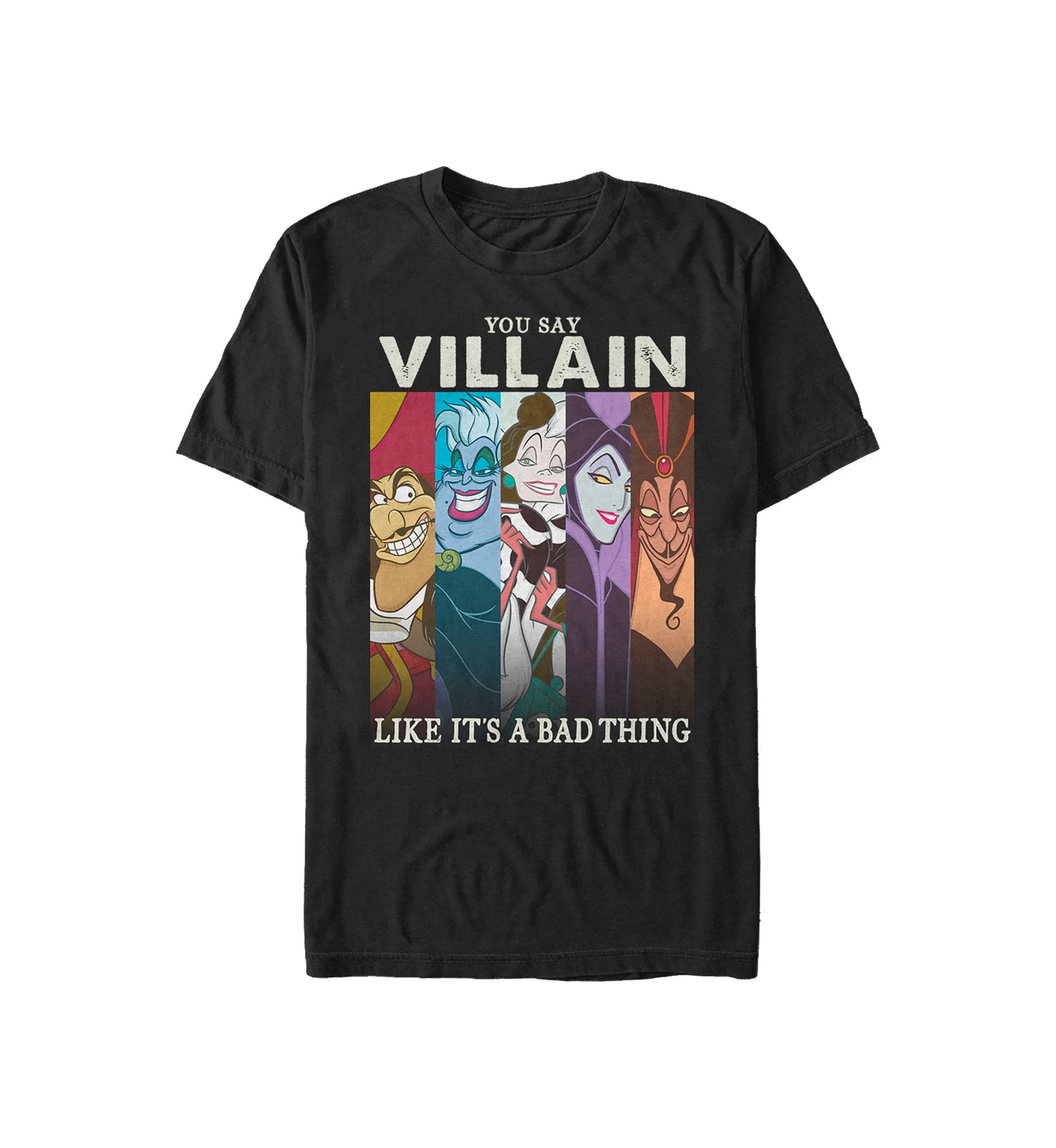 Big & Tall Disney® Villains Like Bad Graphic Short Sleeve T-Shirt