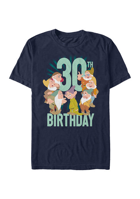 Disney® Dwarves Thirty Birthday Graphic T-Shirt