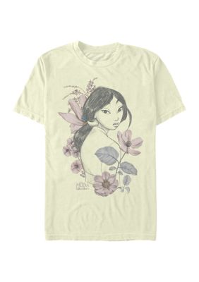 Disney Princess Men's Mulan Magnolia Graphic T-Shirt